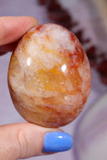 Golden Healer Hematoid Quartz Palmstone 5.5cm Palm Stone Tali & Loz Crystals