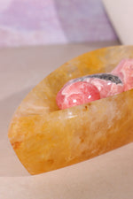 Golden Healer Quartz Bowl 0.6KG Bowls Tali & Loz Crystals