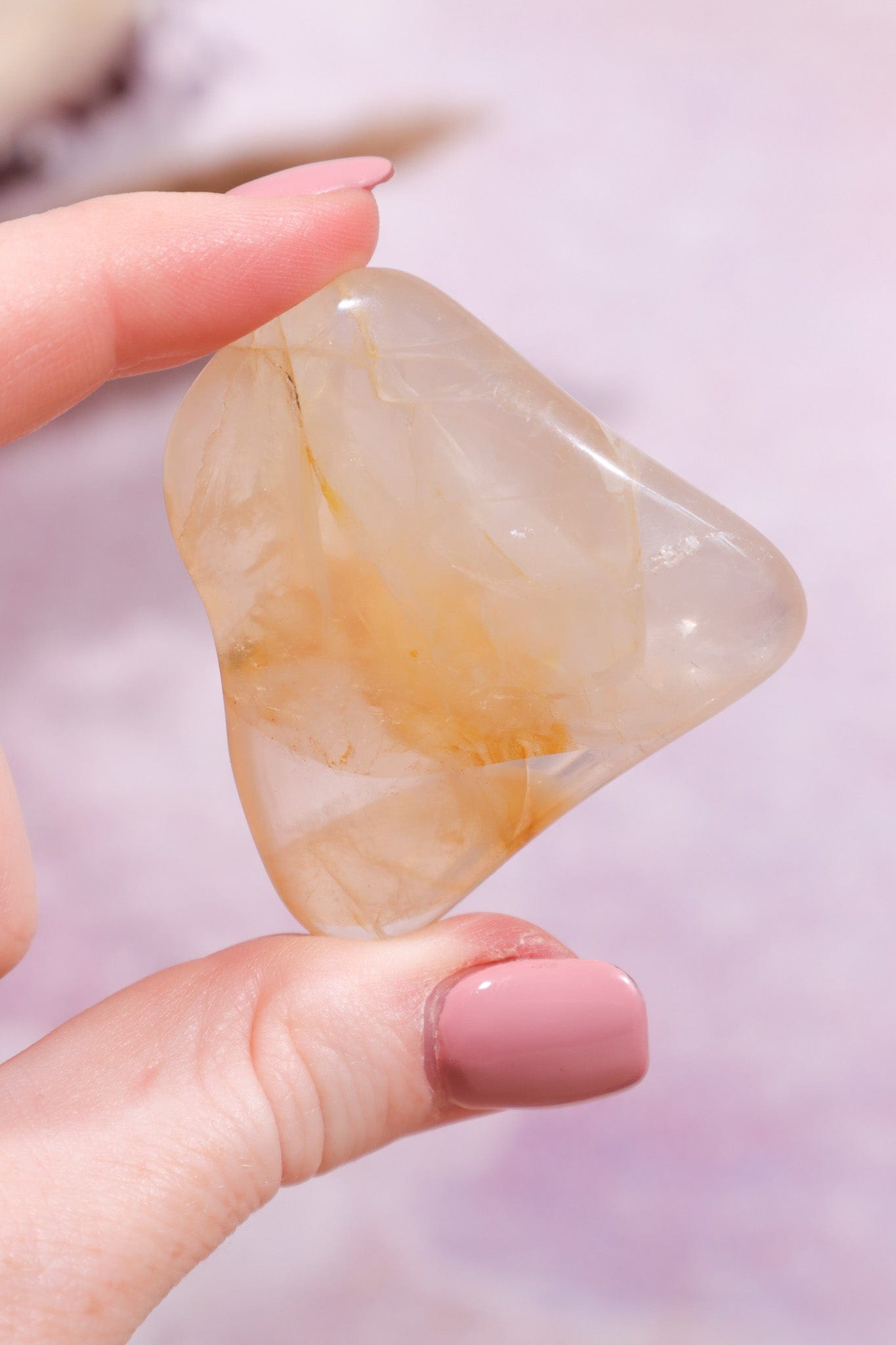 Golden Healer Quartz Pebble 4.5cm Pebbles Tali & Loz Crystals