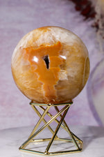 Golden Healer Quartz Sphere 7cm, Brazil Spheres Tali & Loz Crystals
