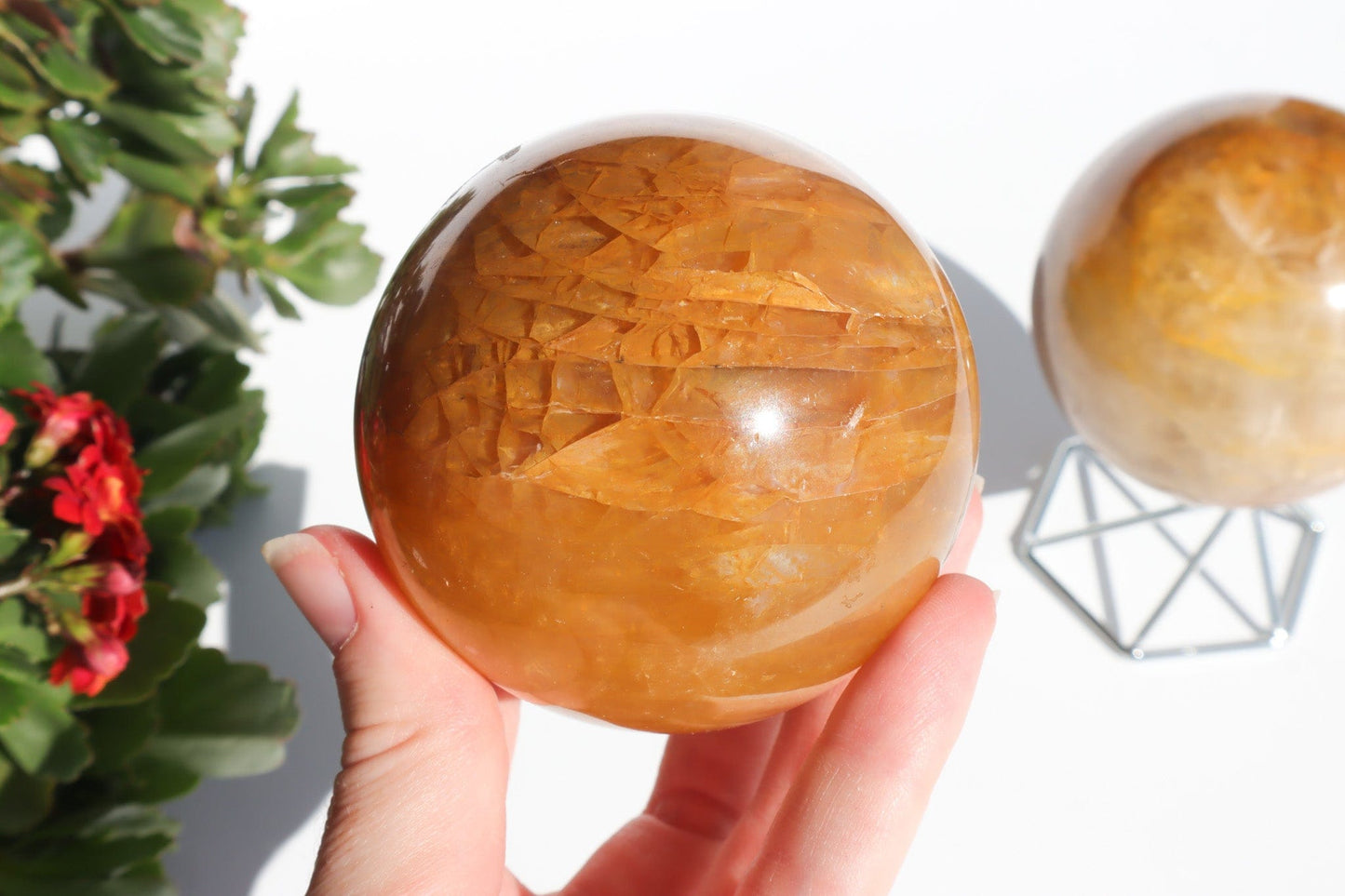 Golden Healer Quartz Spheres Sphere Sphere 1 Tali & Loz