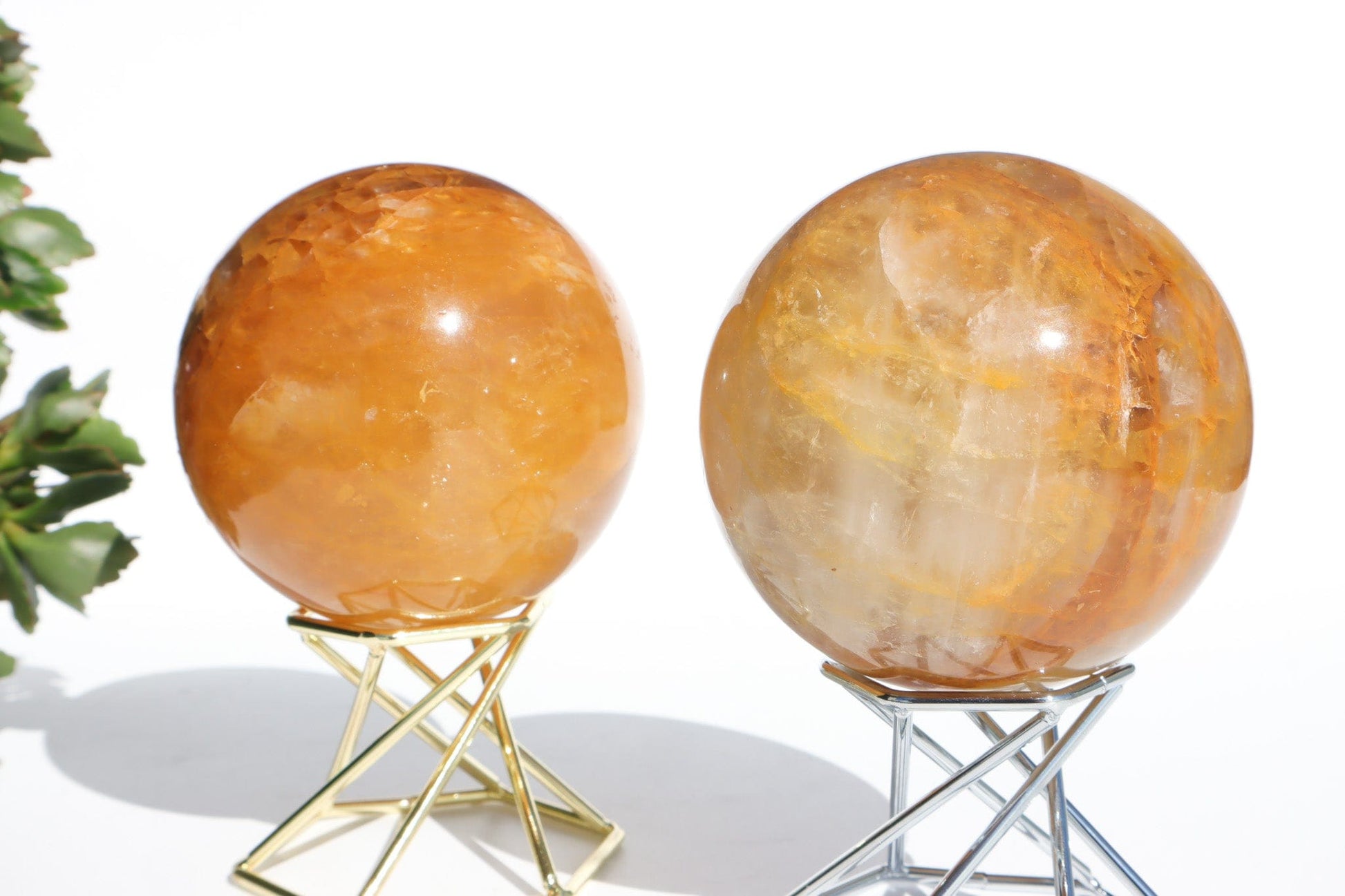 Golden Healer Quartz Spheres Sphere Tali & Loz