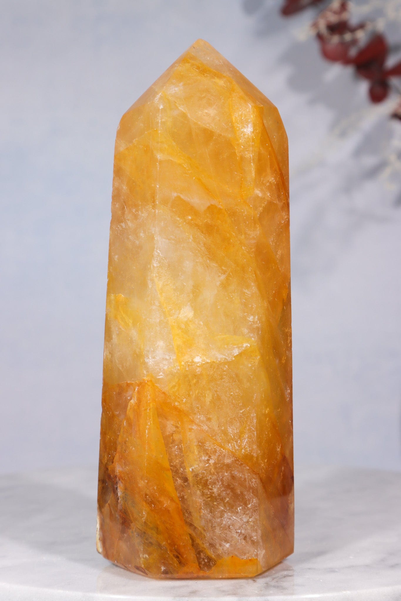 Golden Healer Quartz Tower 13cm Towers Tali & Loz Crystals