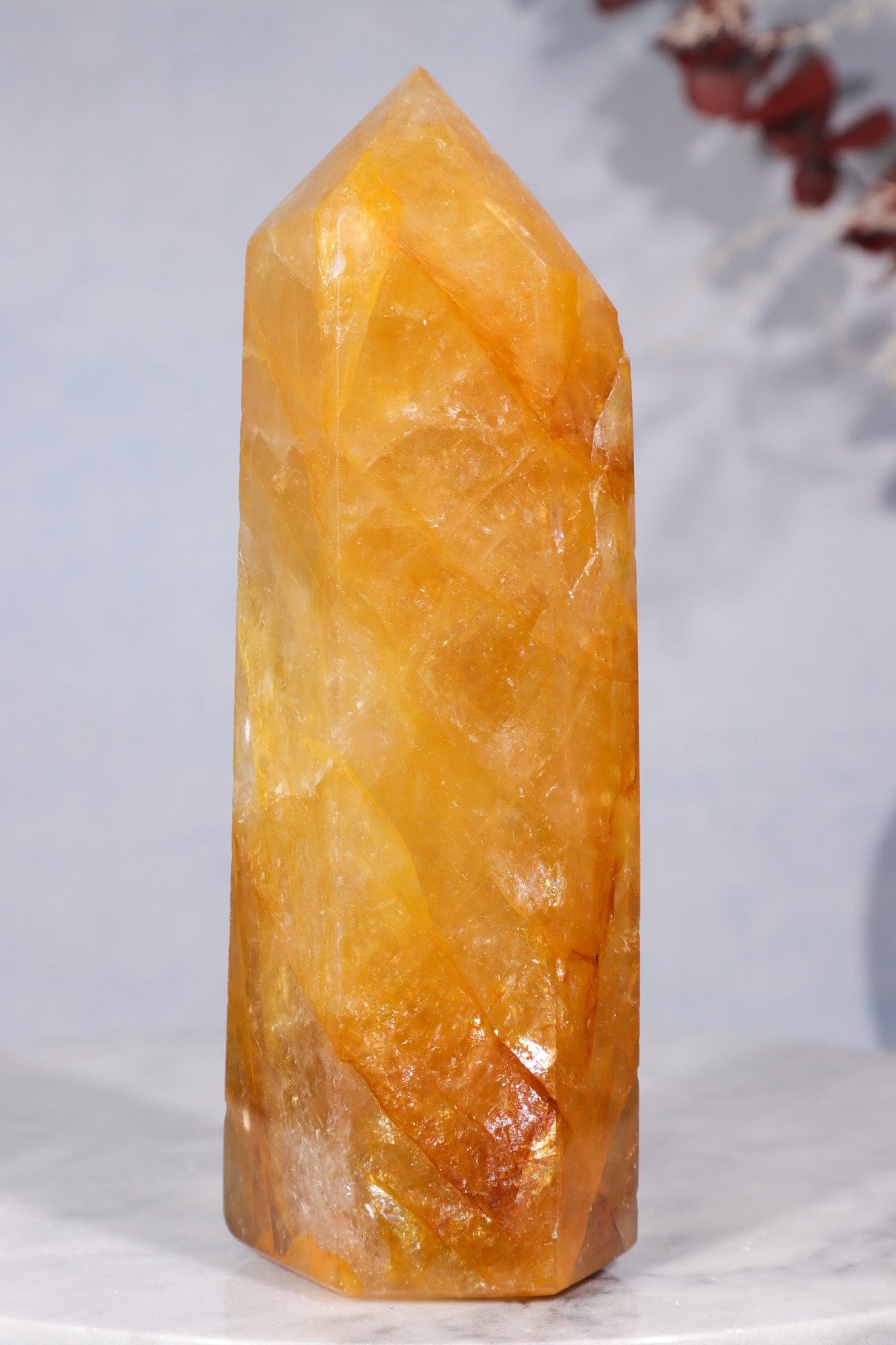 Golden Healer Quartz Tower 13cm Towers Tali & Loz Crystals