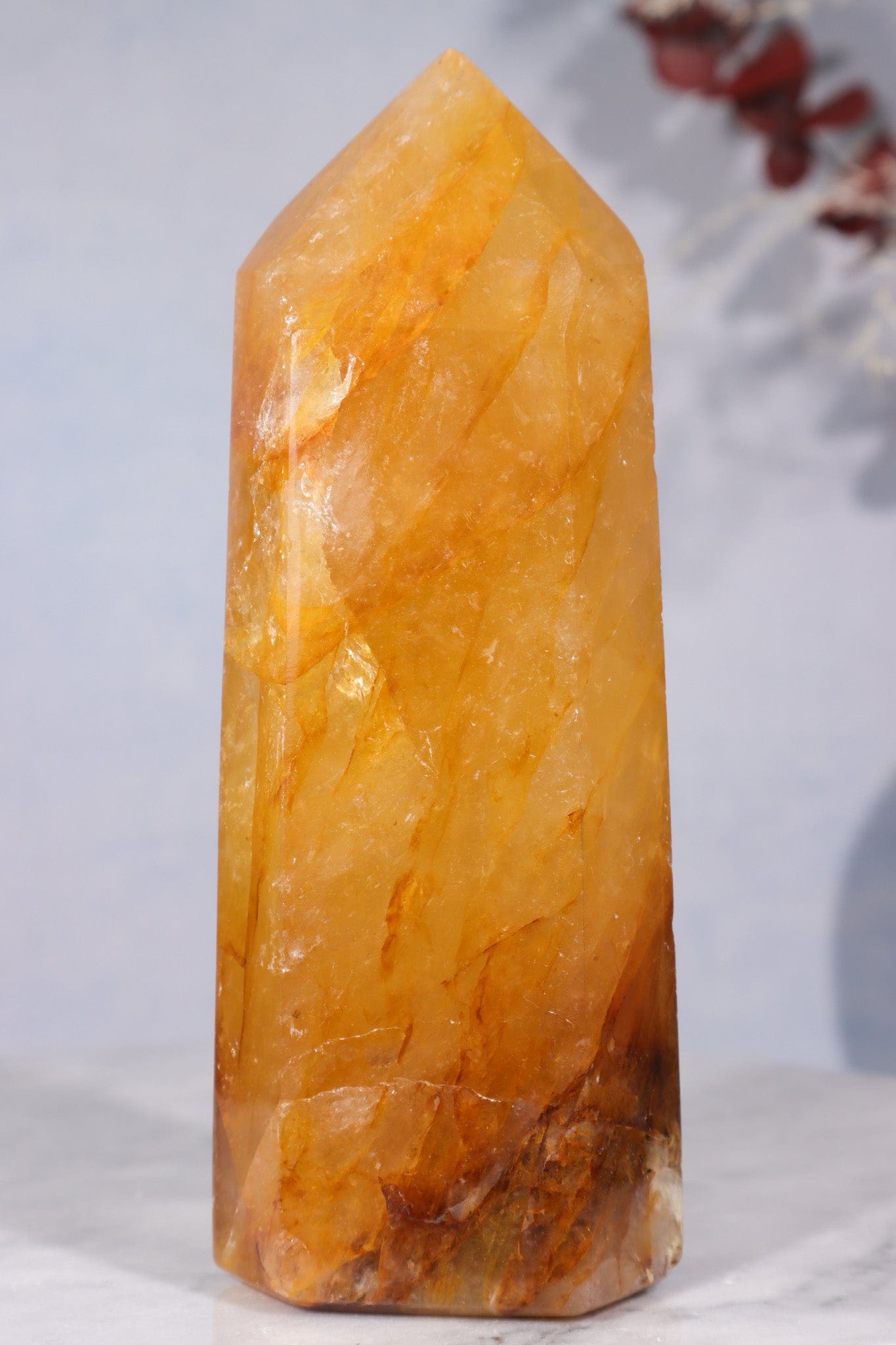 Golden Healer Quartz Tower 13cm Towers Tali & Loz Crystals