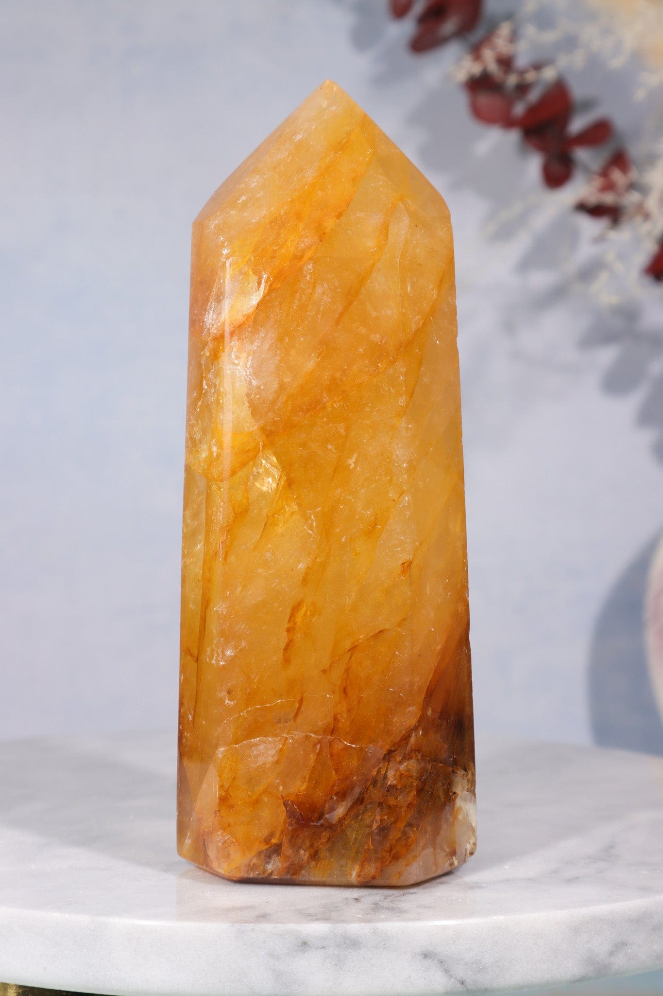 Golden Healer Quartz Tower 13cm Towers Tali & Loz Crystals