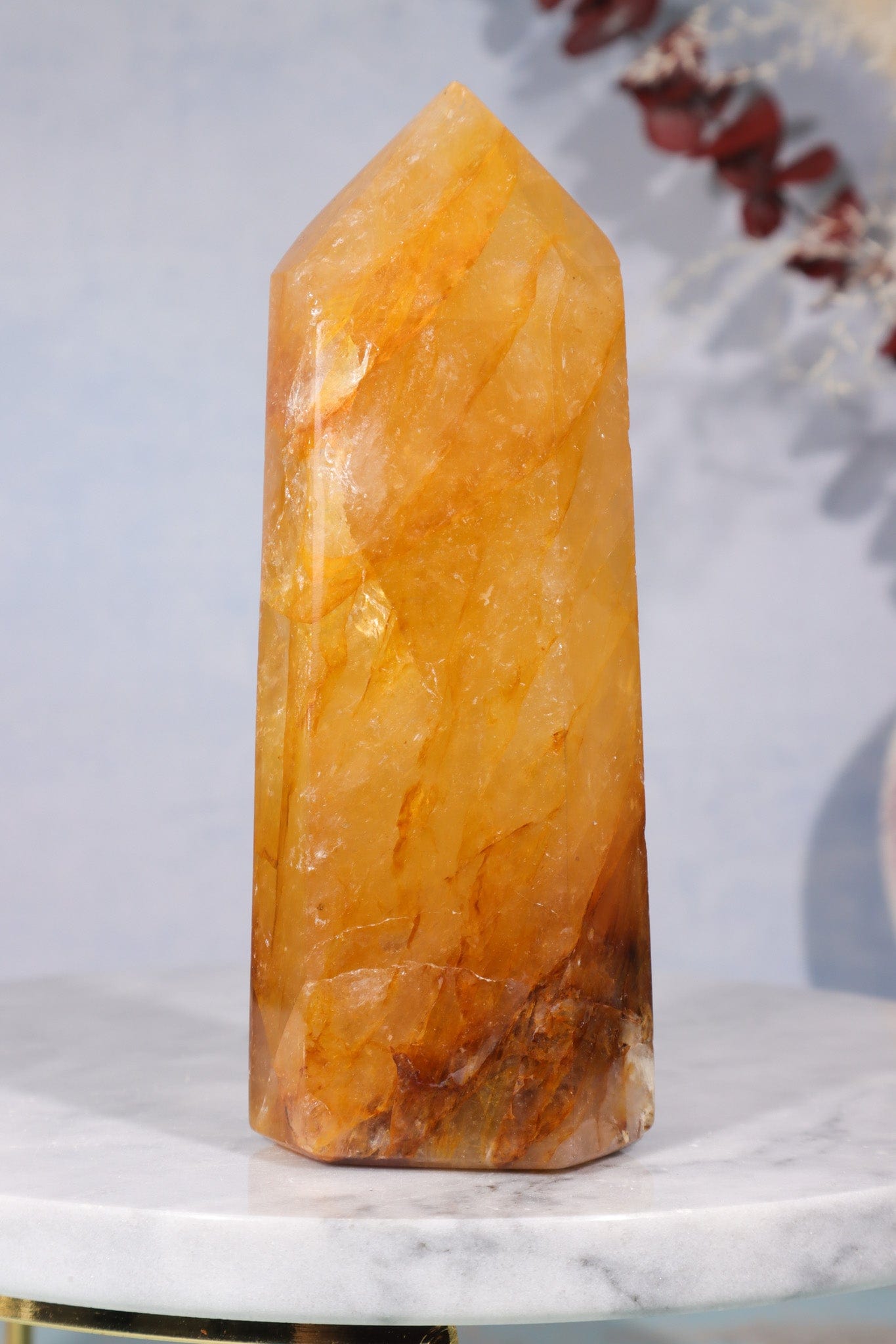 Golden Healer Quartz Tower 13cm Towers Tali & Loz Crystals