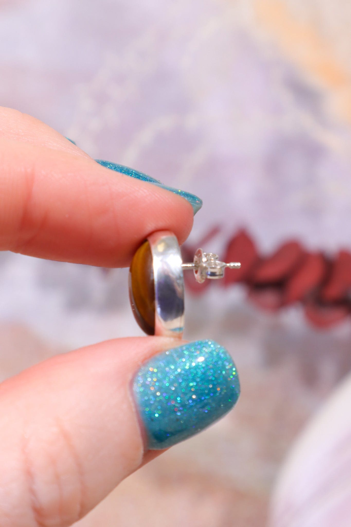 Golden Tigers Eye Necklace With Earrings, Handmade In The UK Jewellery Tali & Loz