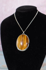 Golden Tigers Eye Necklace With Earrings, Handmade In The UK Jewellery Tali & Loz Crystals