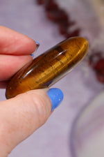 Golden Tigers Eye Palmstone 5.5cm Palm Stones Tali & Loz Crystals