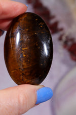 Golden Tigers Eye Palmstone 5.5cm Palm Stones Tali & Loz Crystals