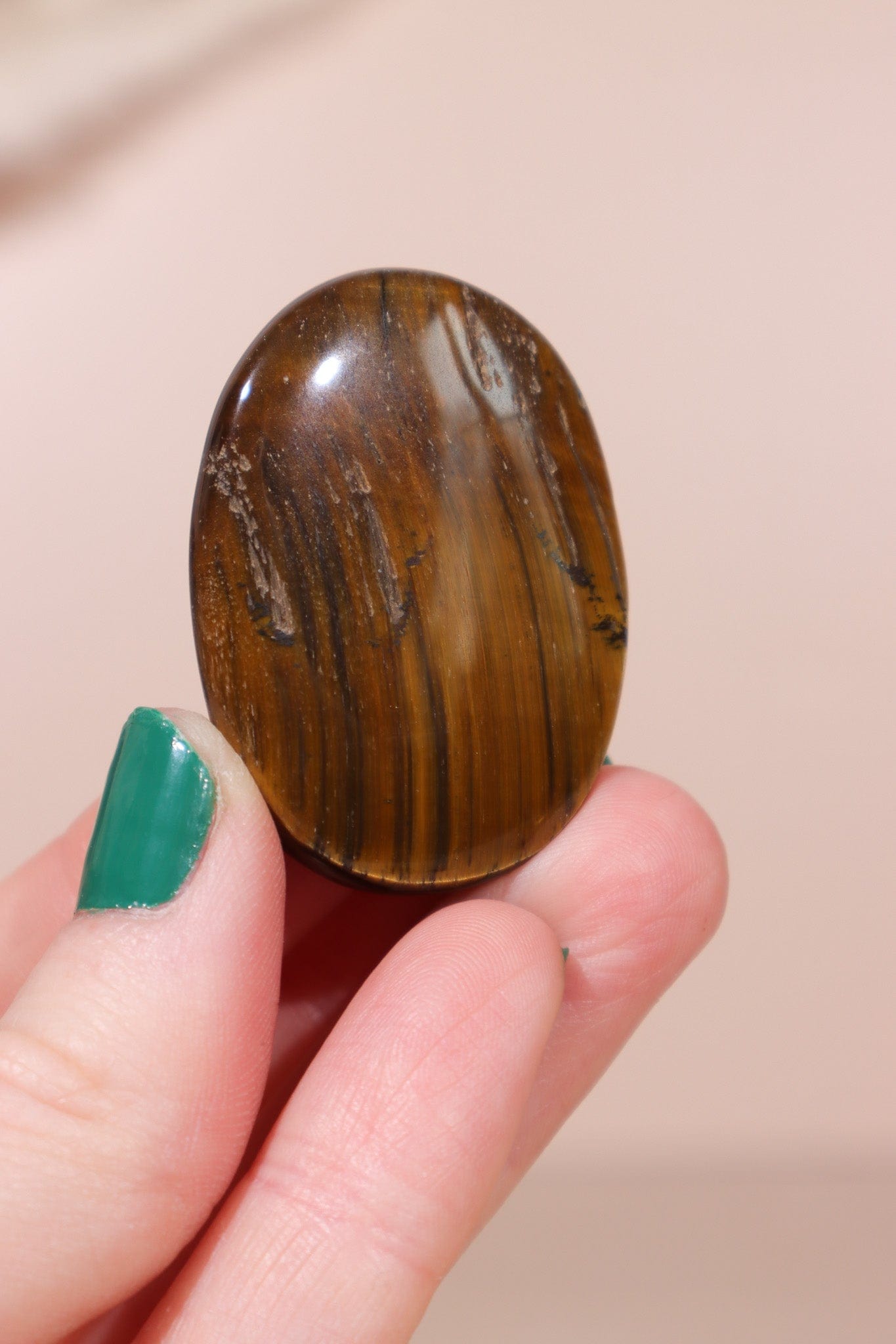 Golden Tigers Eye Worry Stones OUTLET Palm Stones Tali & Loz