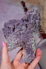 Grape Agate Specimen | 15cm | Indonesia Minerals Tali & Loz Crystals