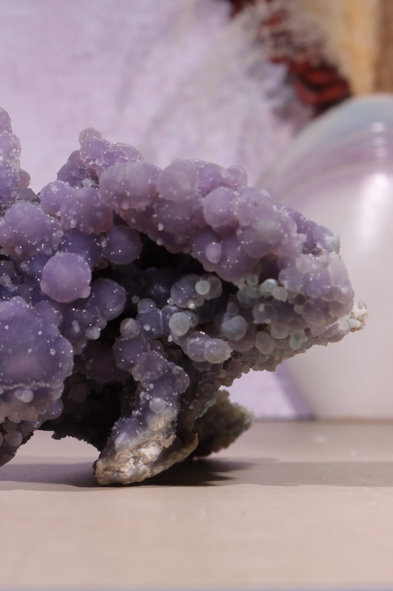 Grape Agate Specimen | 15cm | Indonesia Minerals Tali & Loz Crystals