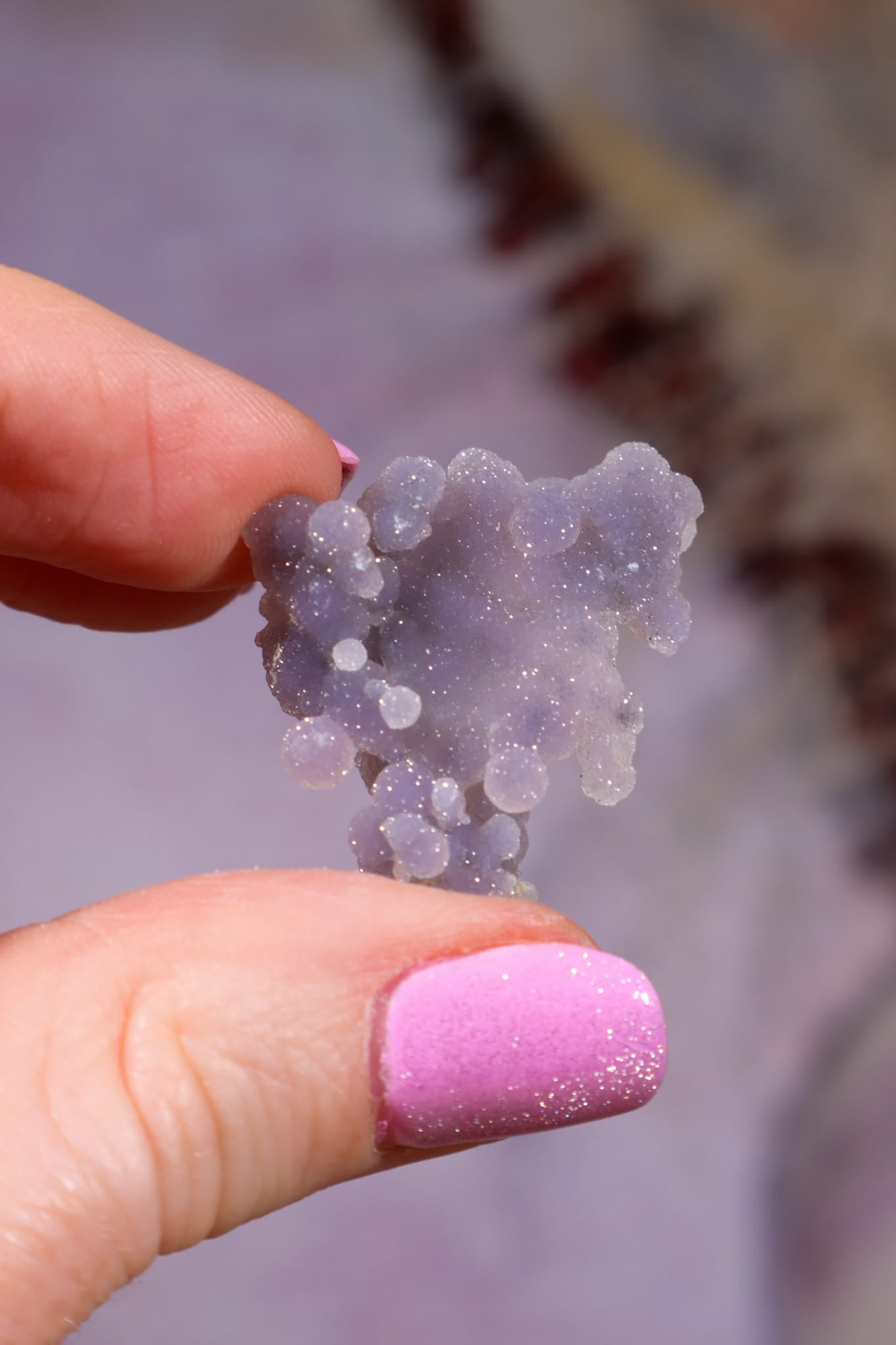Grape Agate Specimen | 2.5cm | Indonesia Minerals Tali & Loz Crystals