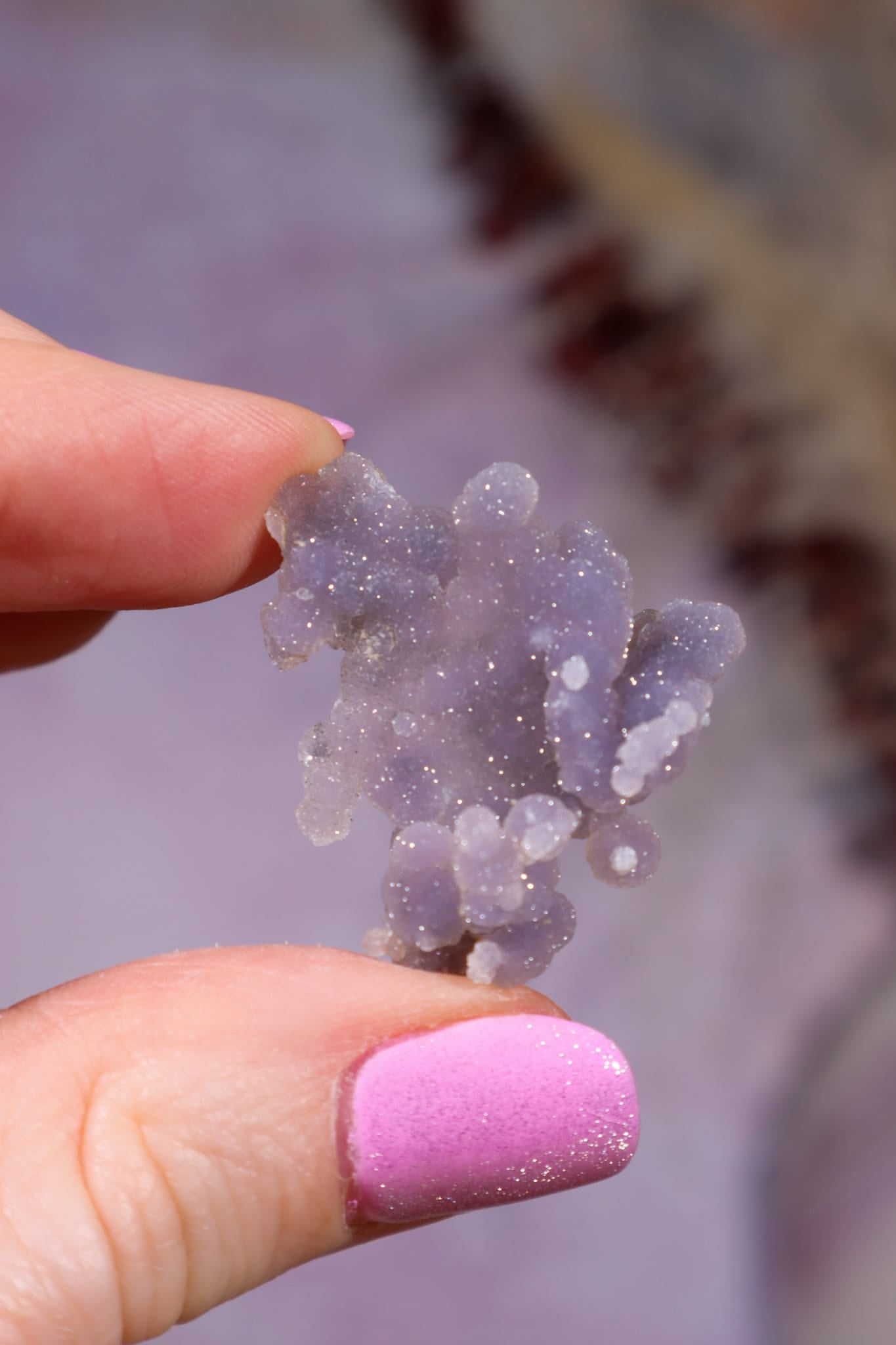 Grape Agate Specimen | 2.5cm | Indonesia Minerals Tali & Loz Crystals