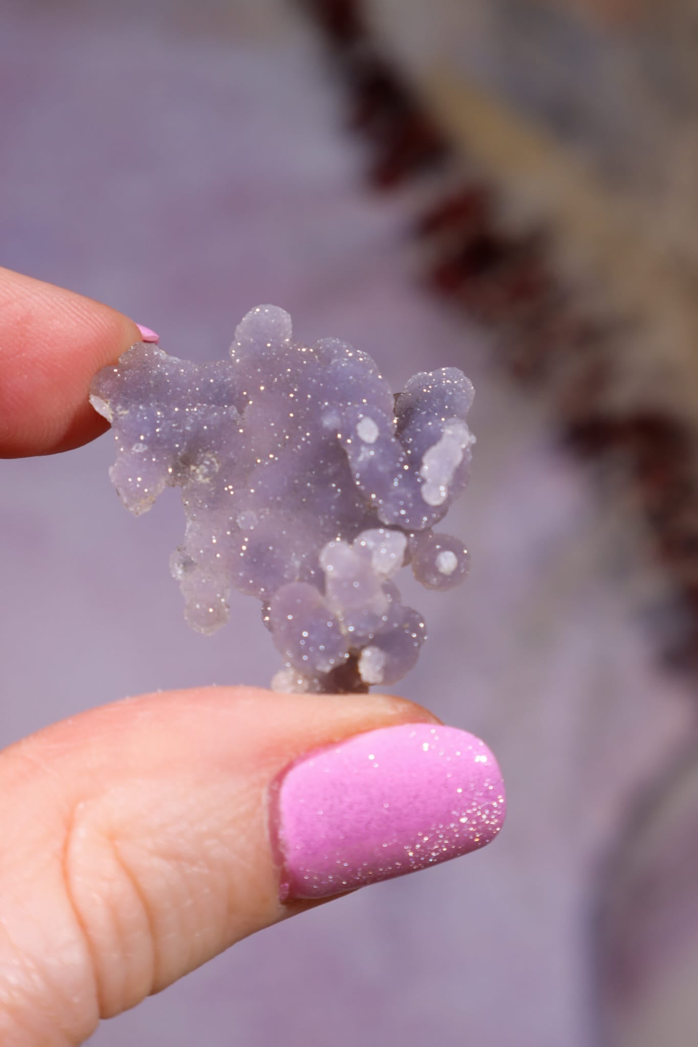 Grape Agate Specimen | 2.5cm | Indonesia Minerals Tali & Loz Crystals