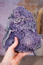 Grape Agate Specimen 20.5cm, Indonesia, Sold as Seen Minerals Tali & Loz Crystals