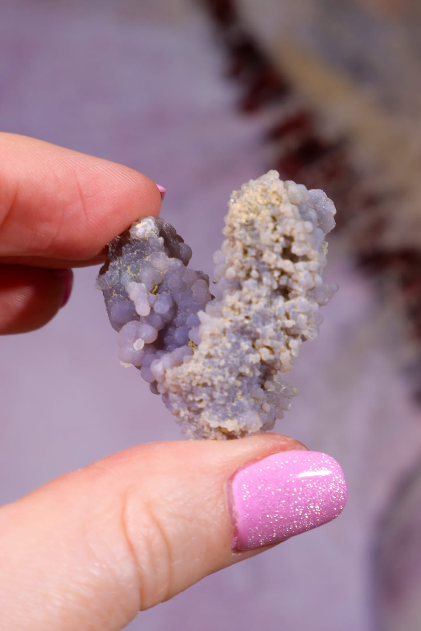 Grape Agate Specimen | 3.2cm | Indonesia Minerals Tali & Loz Crystals