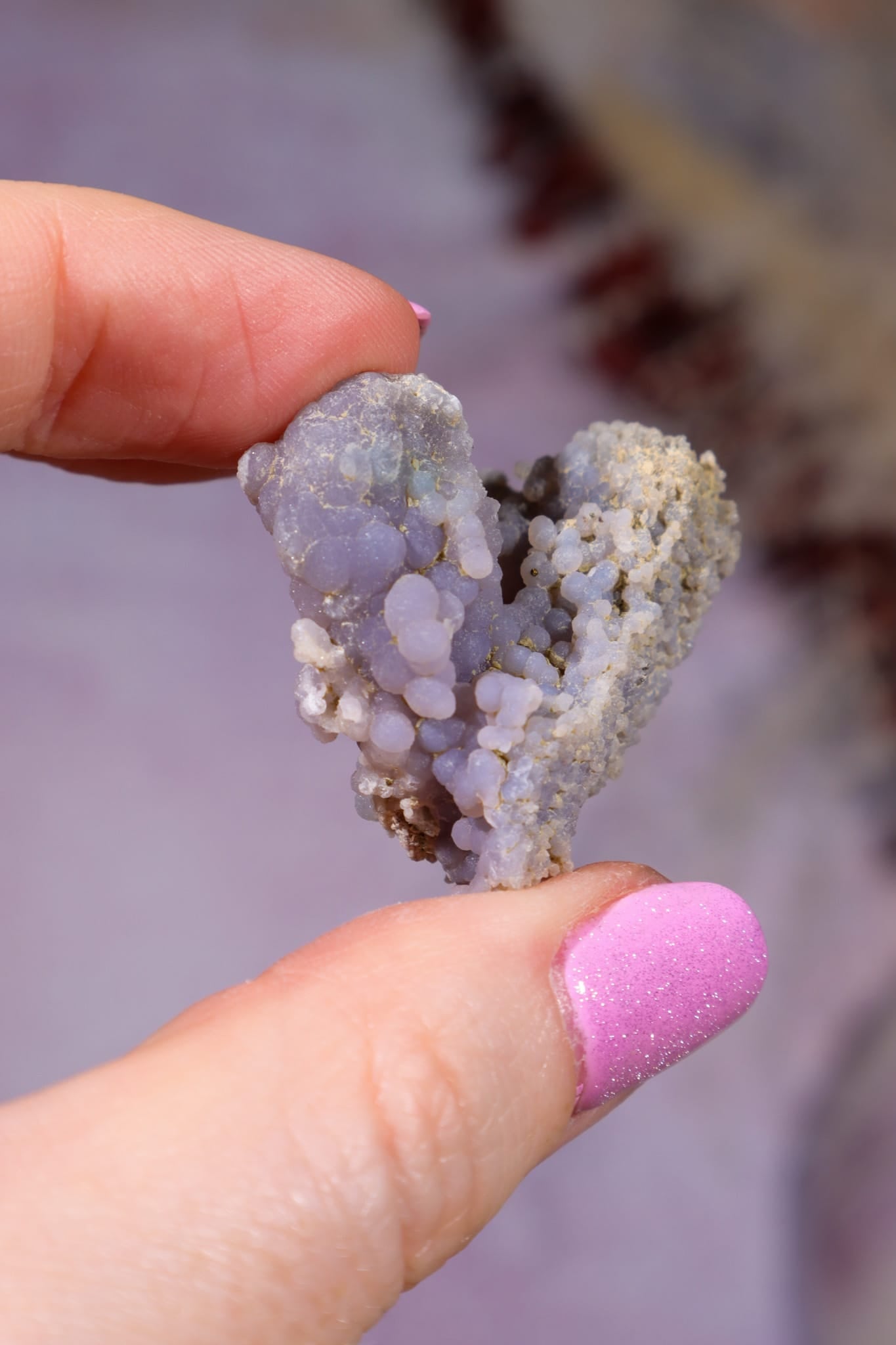 Grape Agate Specimen | 3.2cm | Indonesia Minerals Tali & Loz Crystals