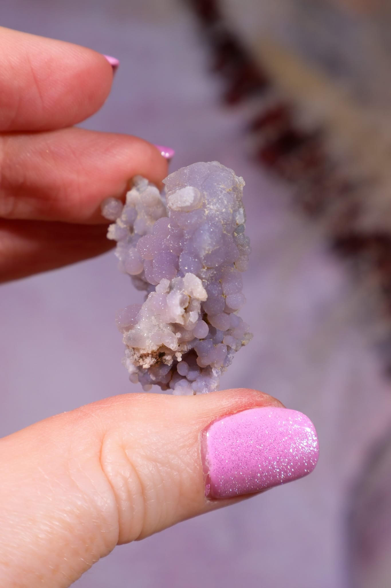 Grape Agate Specimen | 3.2cm | Indonesia Minerals Tali & Loz Crystals