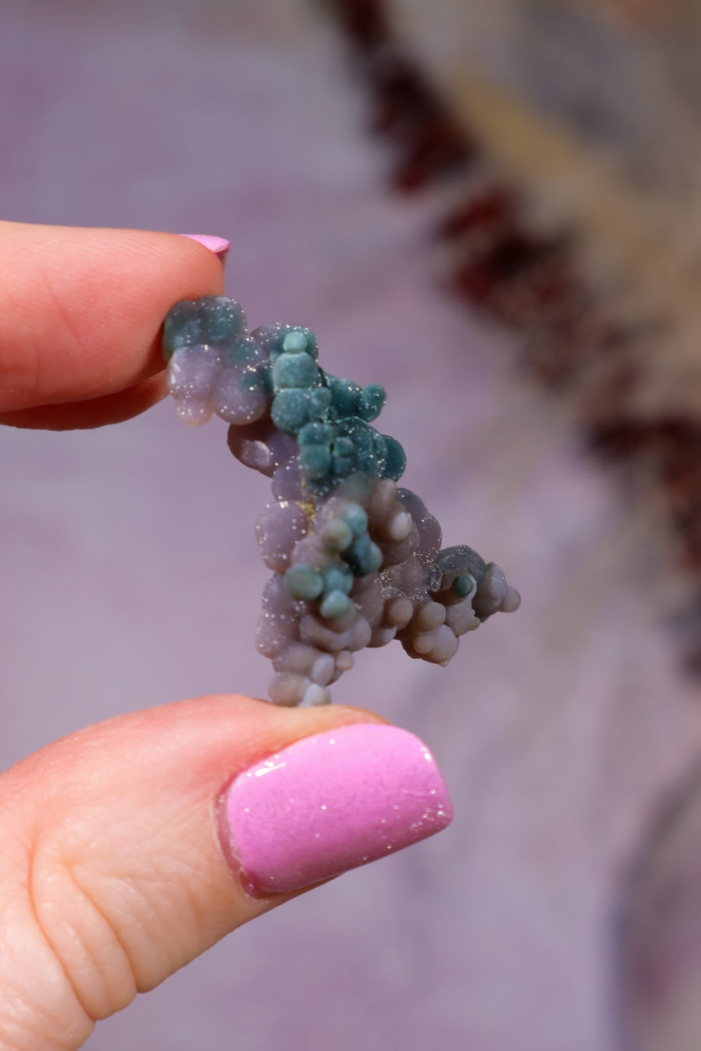 Grape Agate Specimen | 3cm | Indonesia Minerals Tali & Loz Crystals