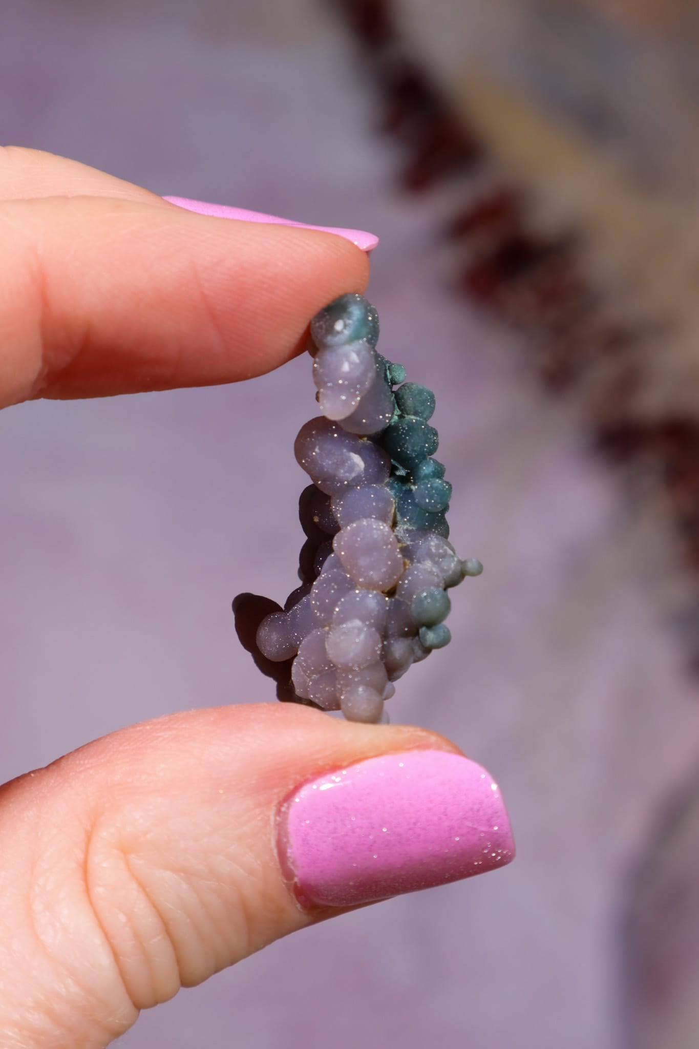 Grape Agate Specimen | 3cm | Indonesia Minerals Tali & Loz Crystals