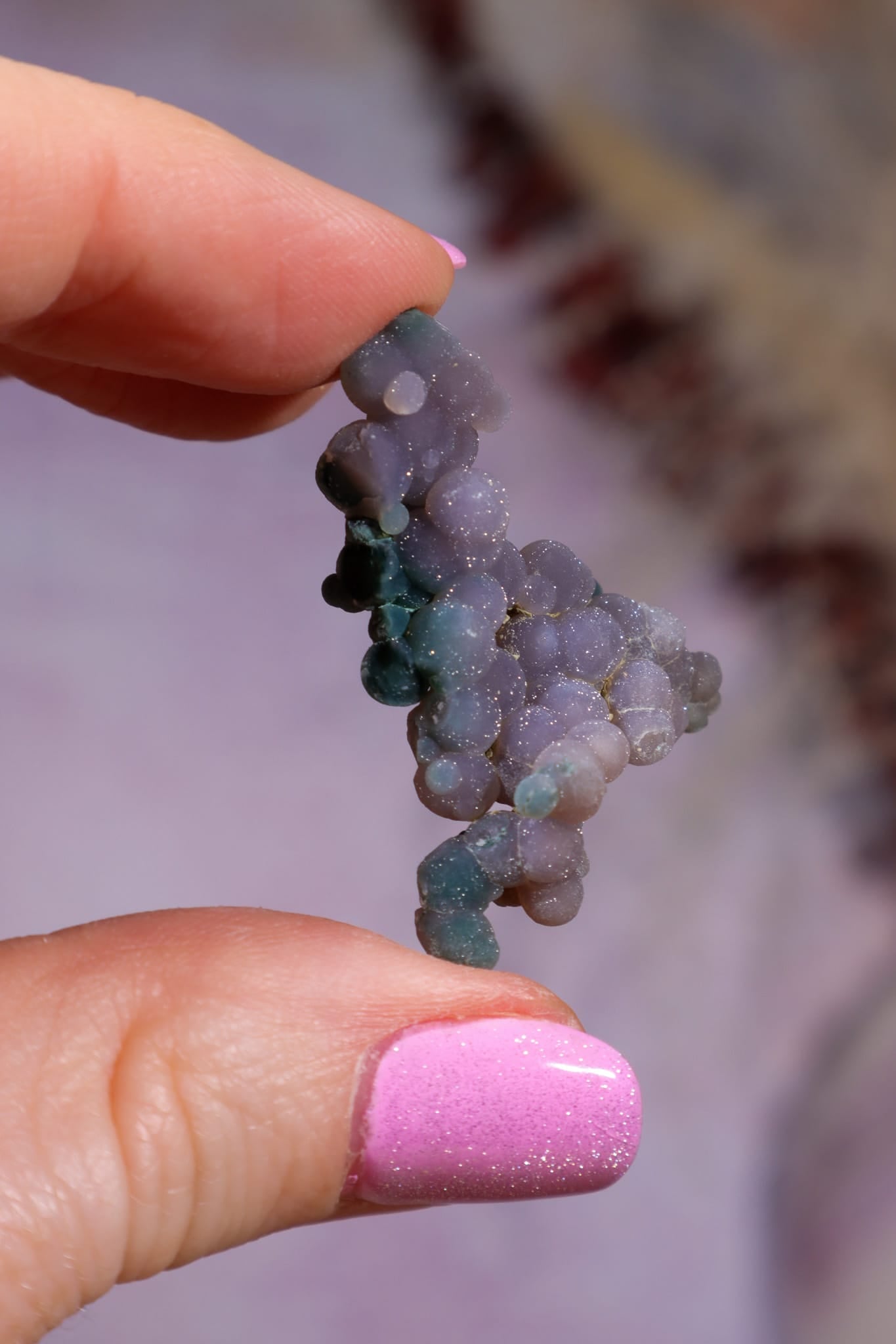 Grape Agate Specimen | 3cm | Indonesia Minerals Tali & Loz Crystals