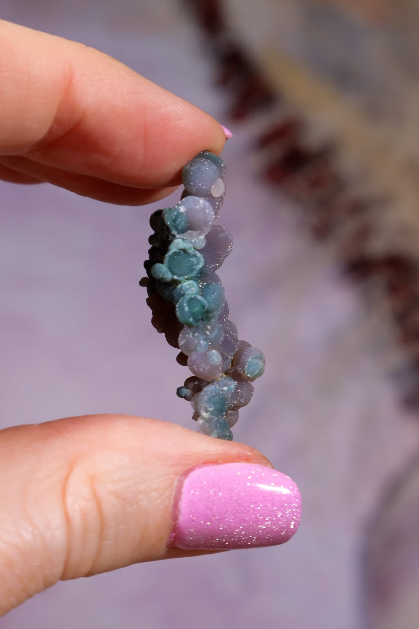 Grape Agate Specimen | 3cm | Indonesia Minerals Tali & Loz Crystals