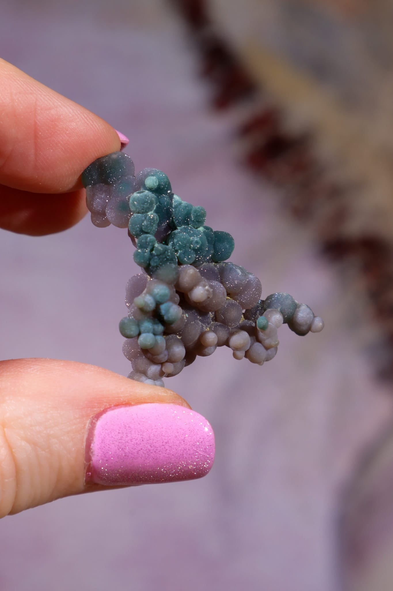 Grape Agate Specimen | 3cm | Indonesia Minerals Tali & Loz Crystals