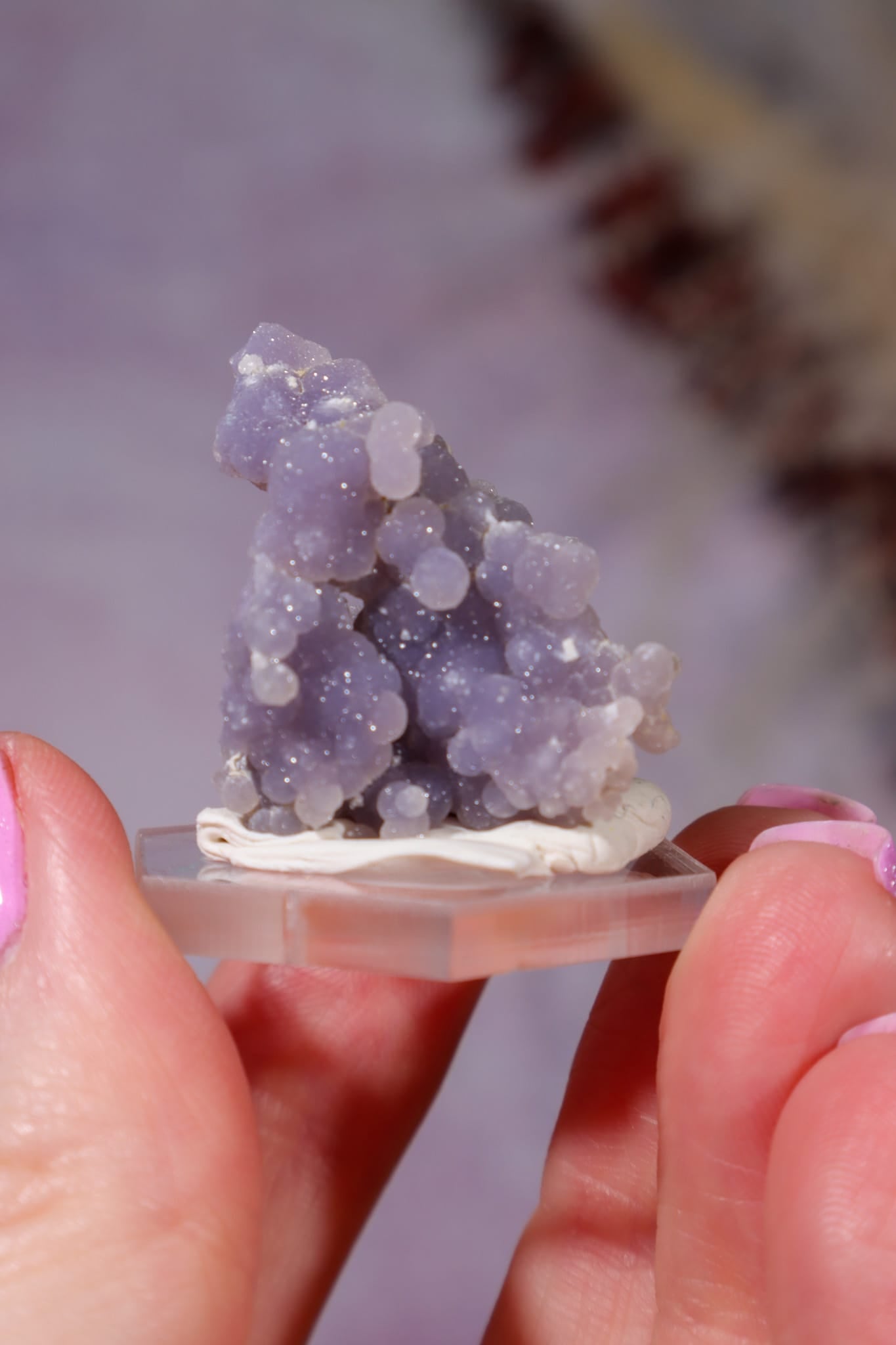 Grape Agate Specimen | 3cm | Indonesia Minerals Tali & Loz Crystals