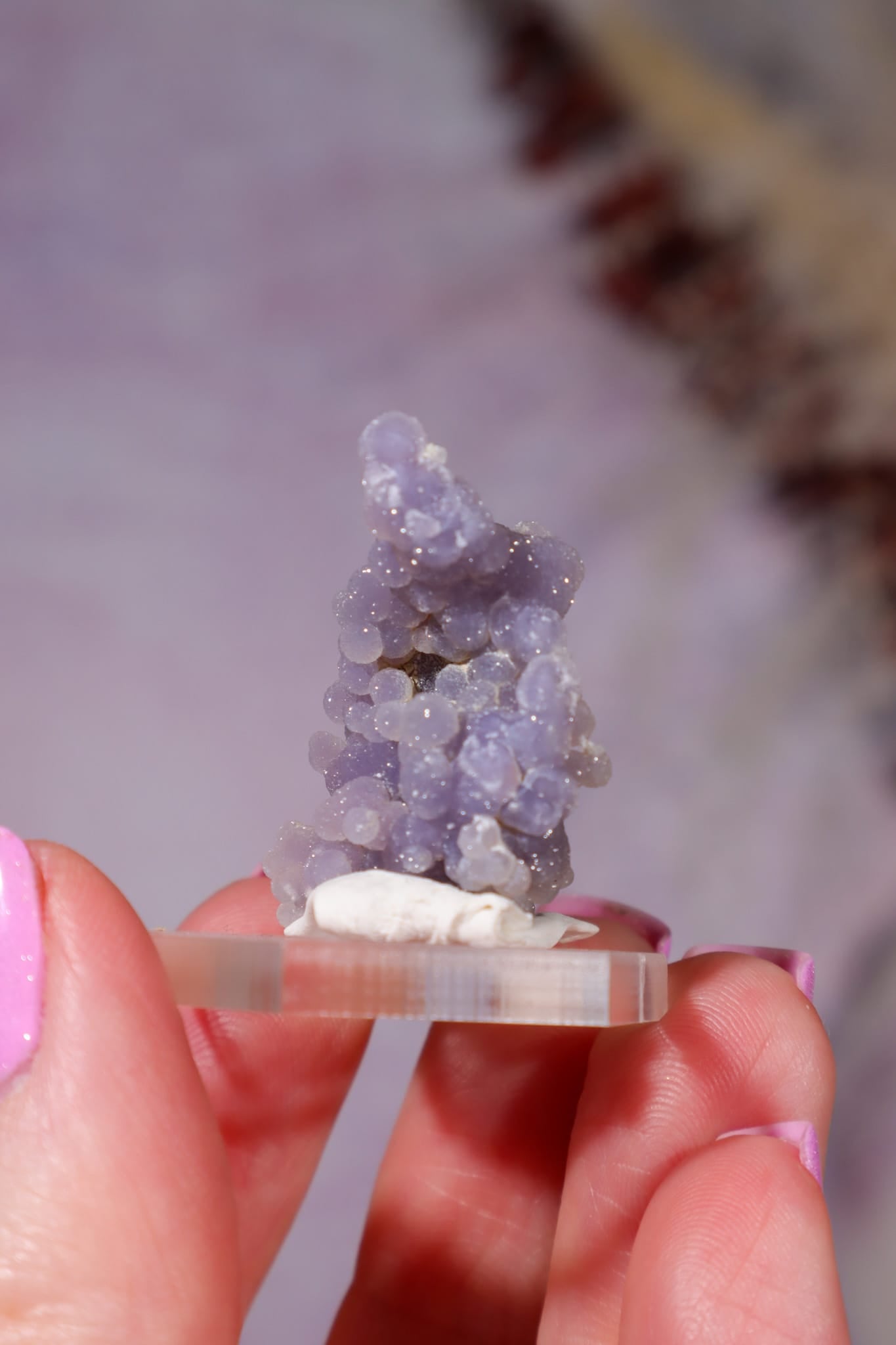 Grape Agate Specimen | 3cm | Indonesia Minerals Tali & Loz Crystals