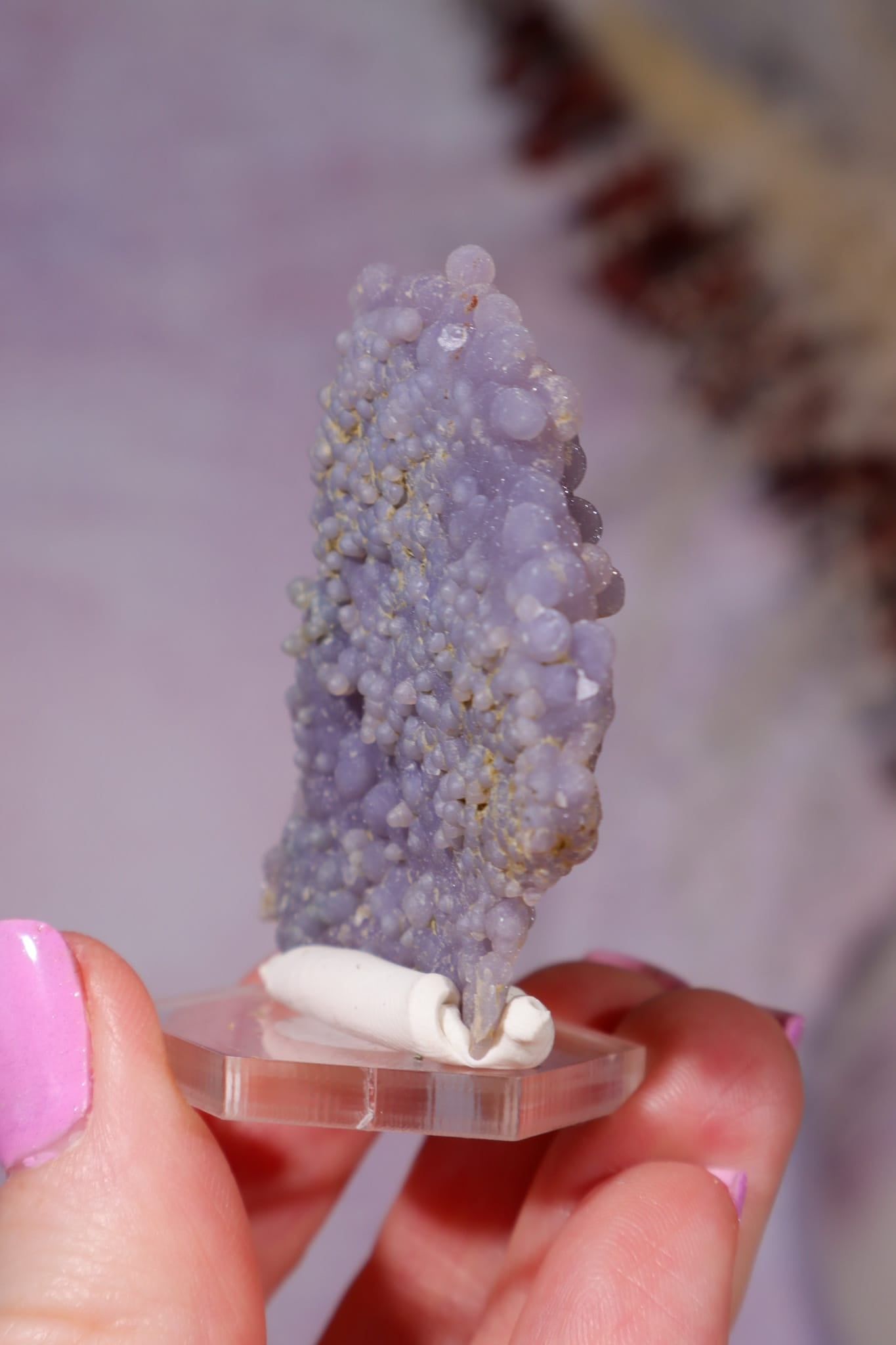Grape Agate Specimen | 4.5cm | Indonesia Minerals Tali & Loz Crystals