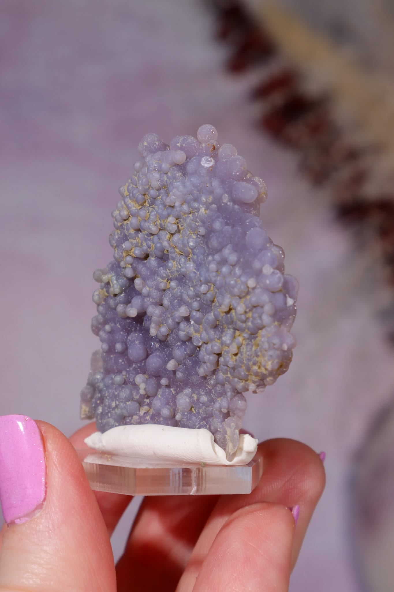 Grape Agate Specimen | 4.5cm | Indonesia Minerals Tali & Loz Crystals