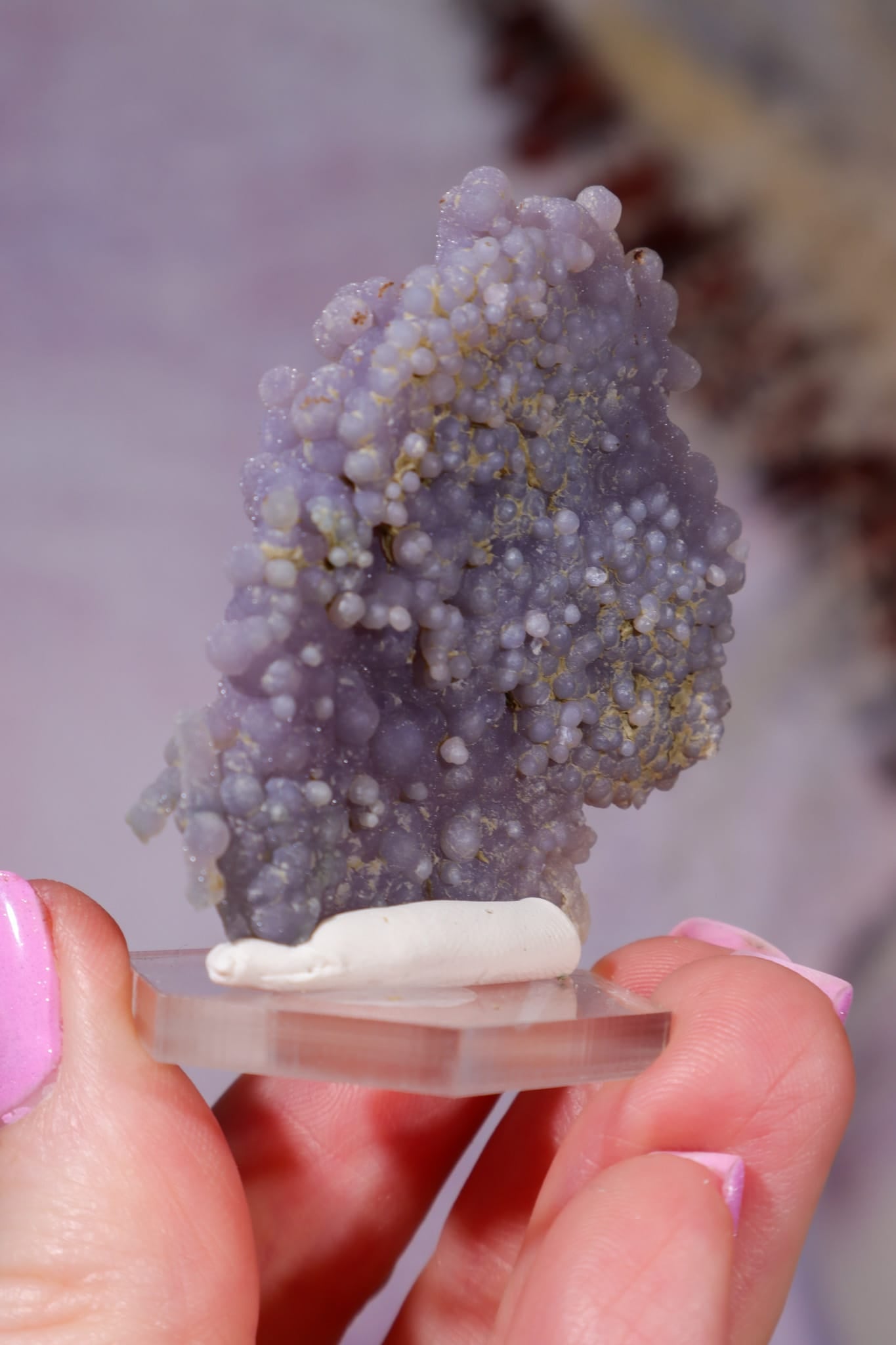 Grape Agate Specimen | 4.5cm | Indonesia Minerals Tali & Loz Crystals