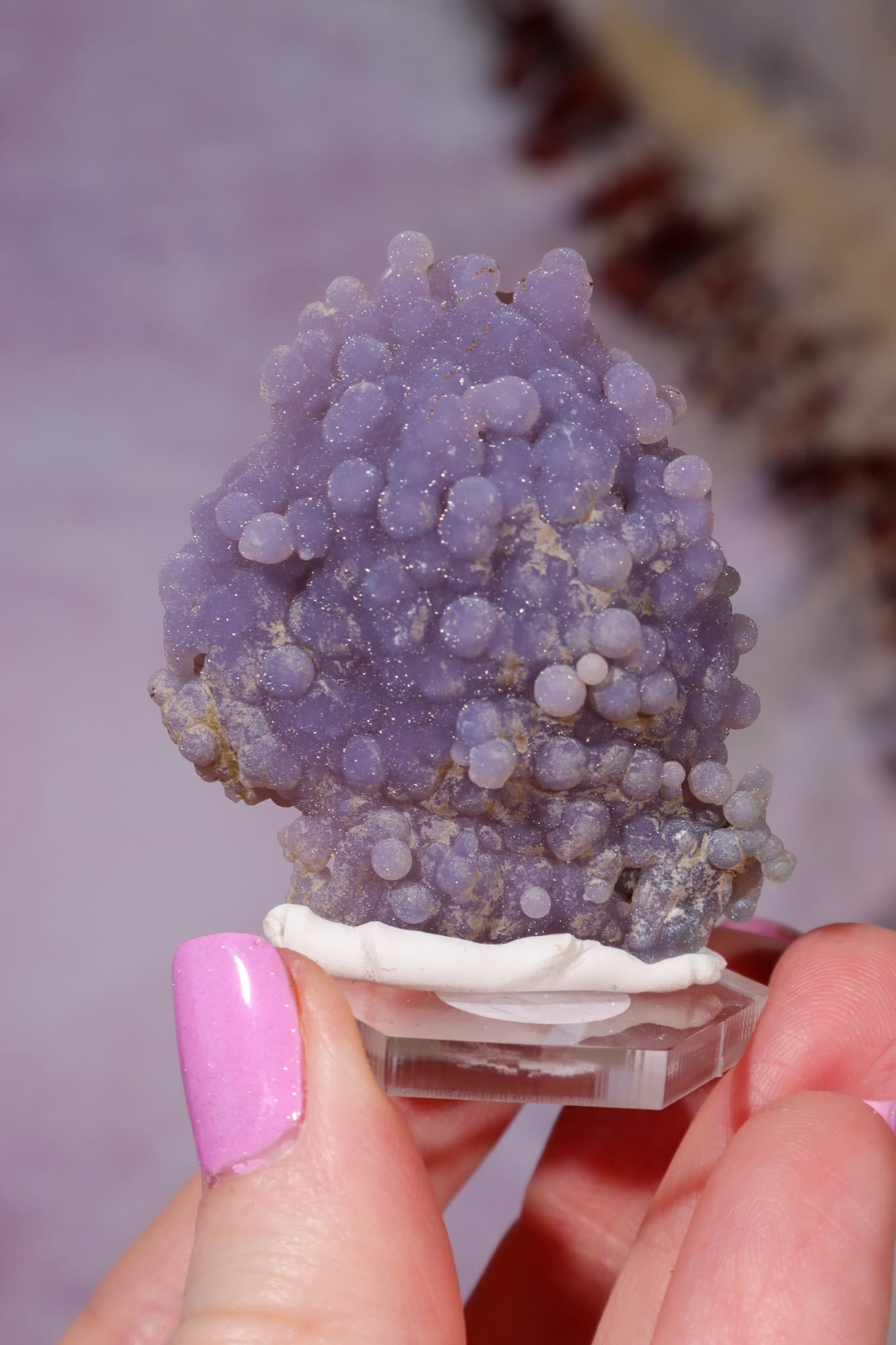 Grape Agate Specimen | 4.5cm | Indonesia Minerals Tali & Loz Crystals