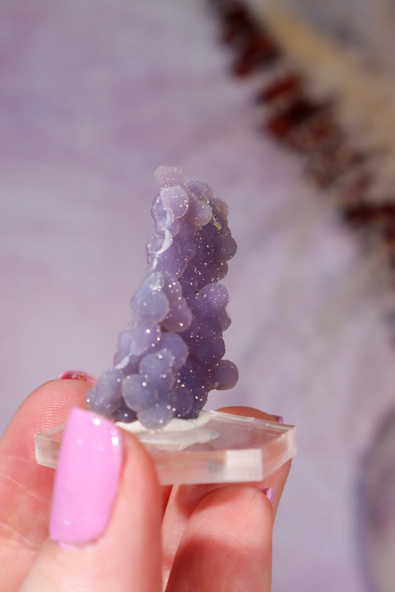 Grape Agate Specimen | 4cm | Indonesia Minerals Tali & Loz Crystals