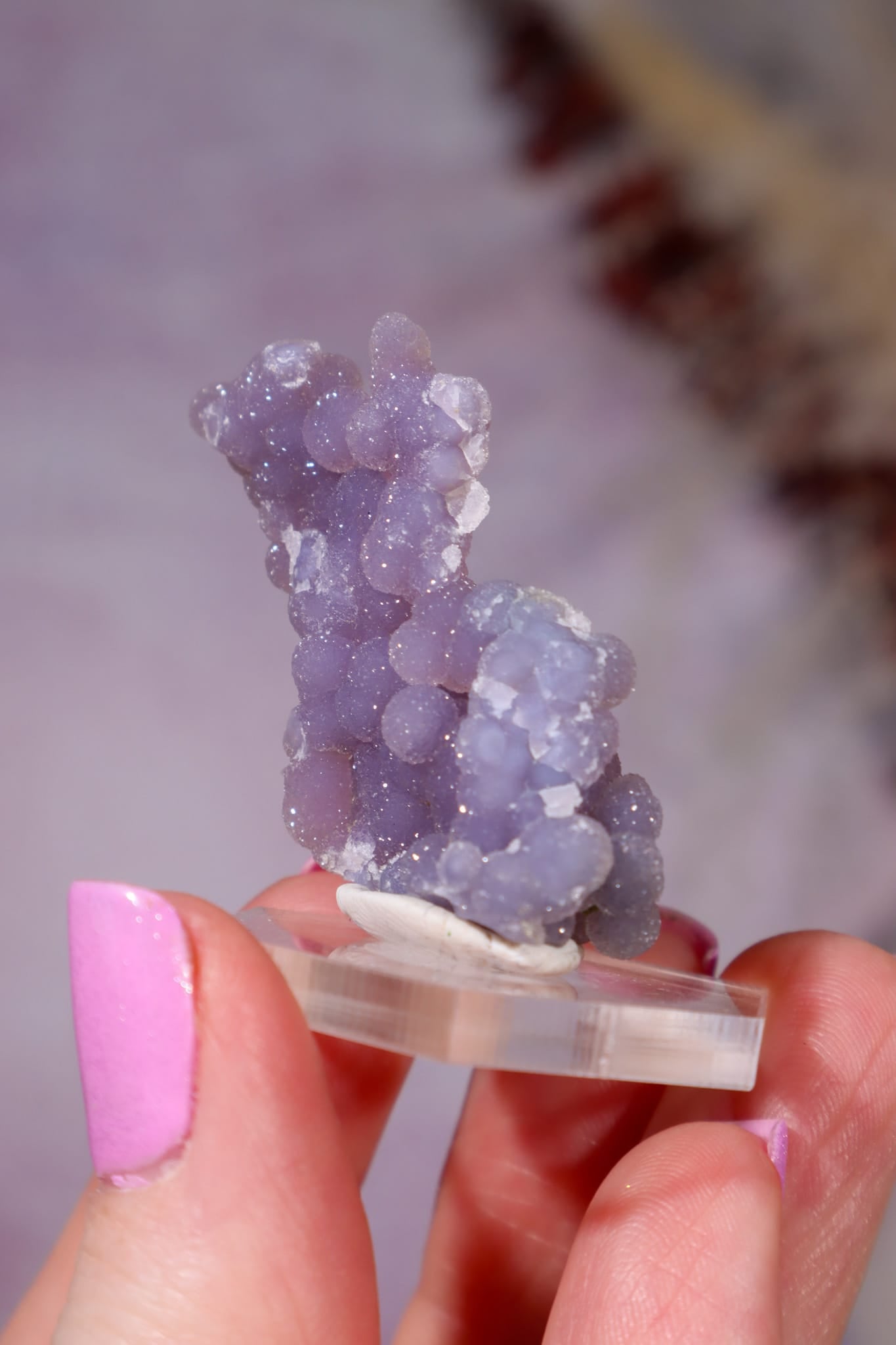 Grape Agate Specimen | 4cm | Indonesia Minerals Tali & Loz Crystals