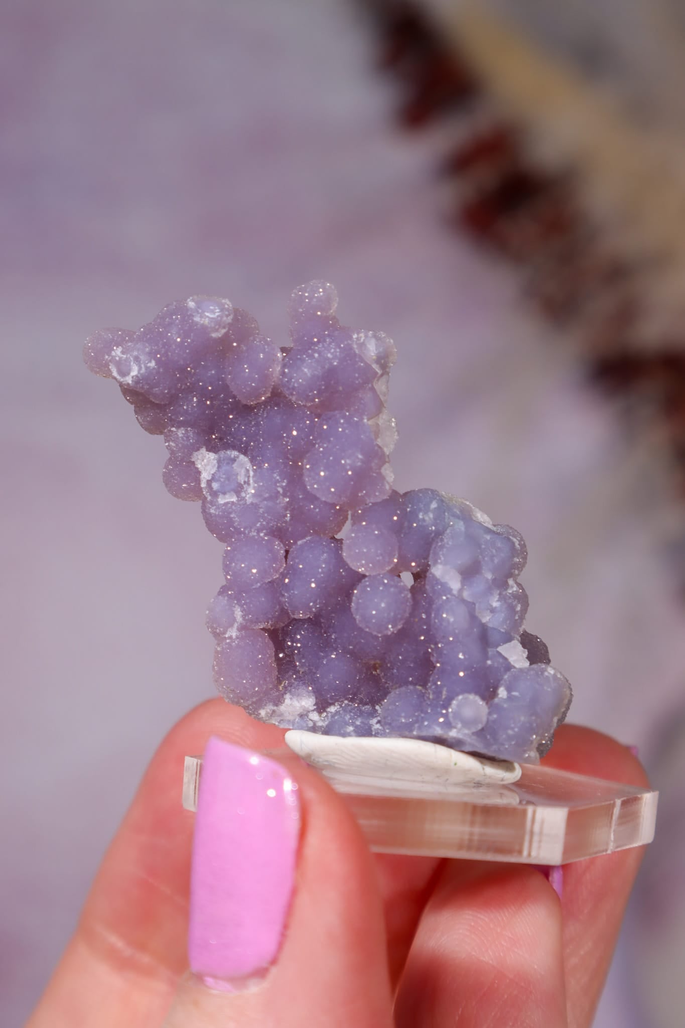 Grape Agate Specimen | 4cm | Indonesia Minerals Tali & Loz Crystals