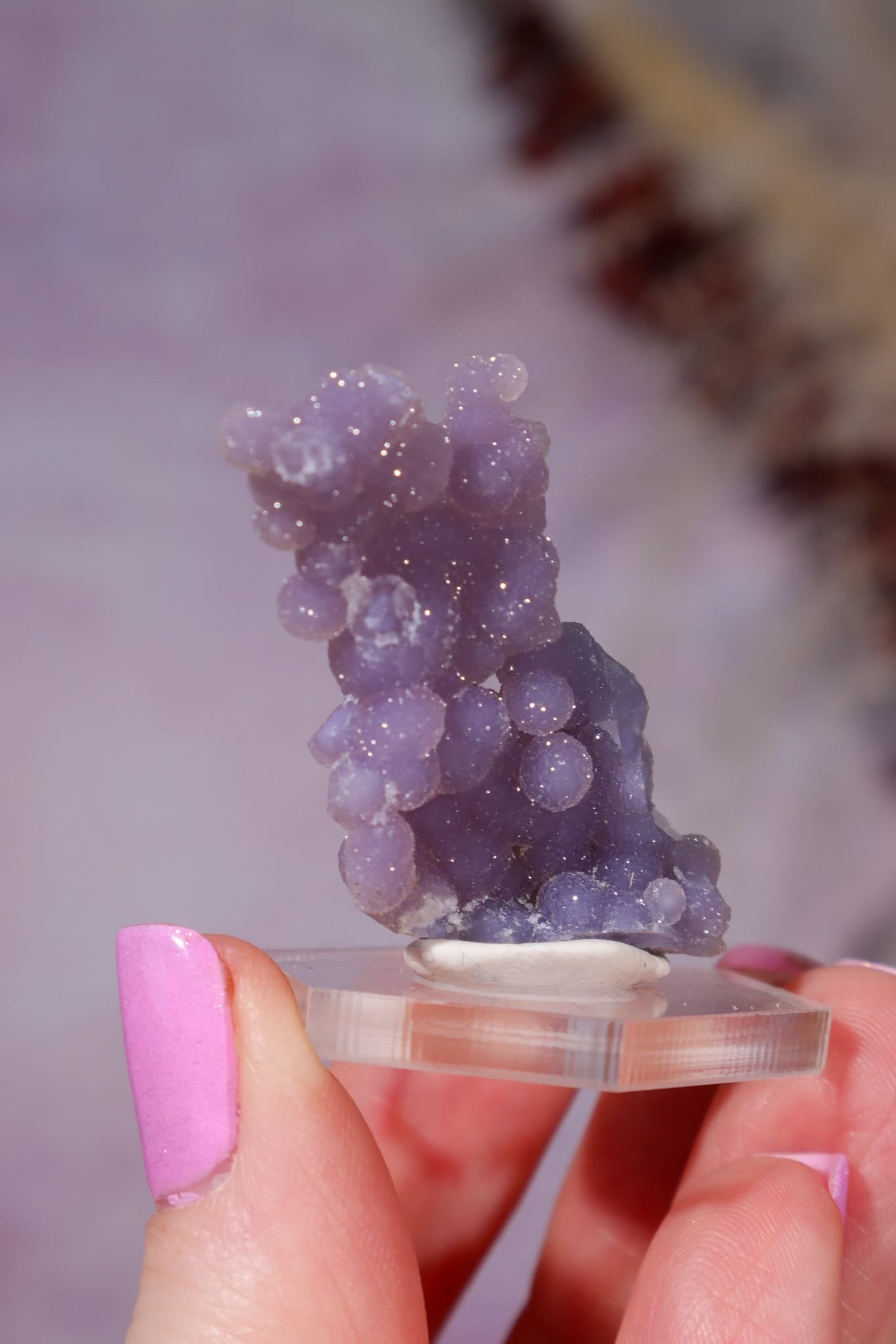 Grape Agate Specimen | 4cm | Indonesia Minerals Tali & Loz Crystals