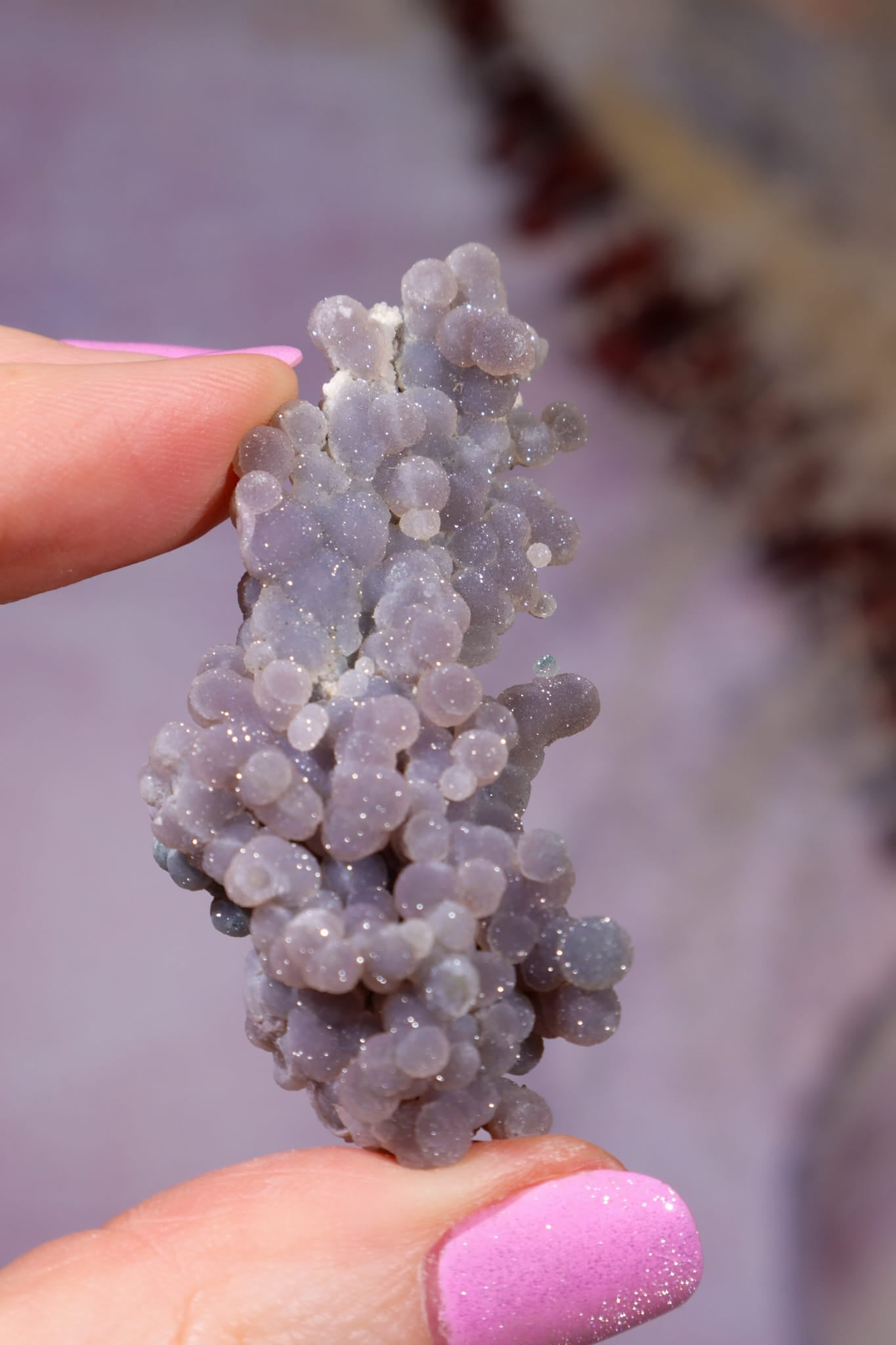 Grape Agate Specimen | 5.5cm | Indonesia Minerals Tali & Loz Crystals