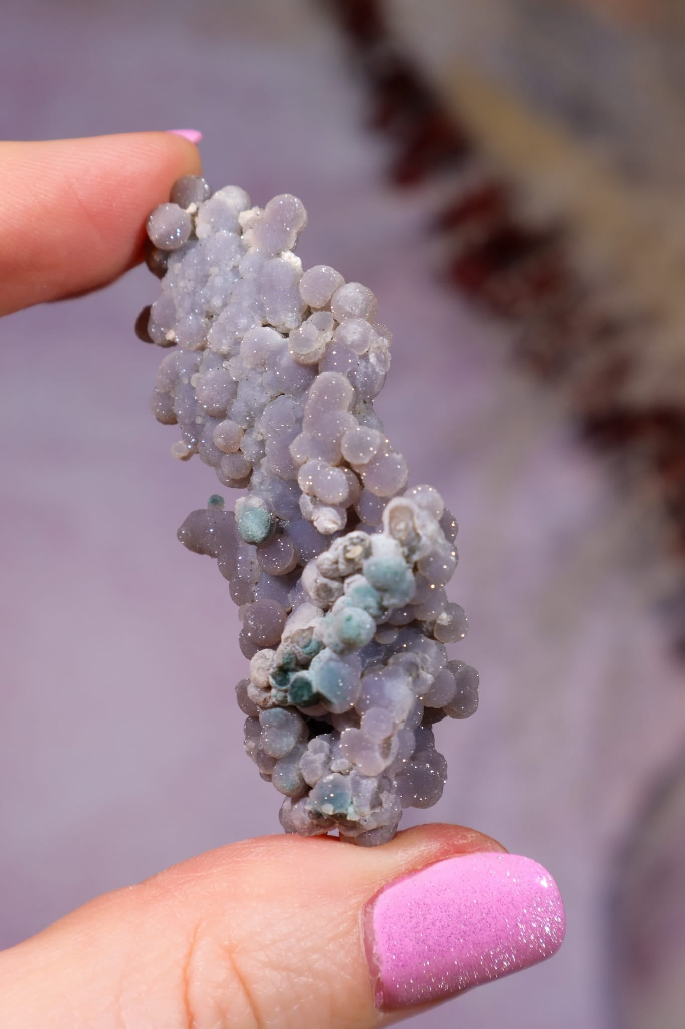 Grape Agate Specimen | 5.5cm | Indonesia Minerals Tali & Loz Crystals