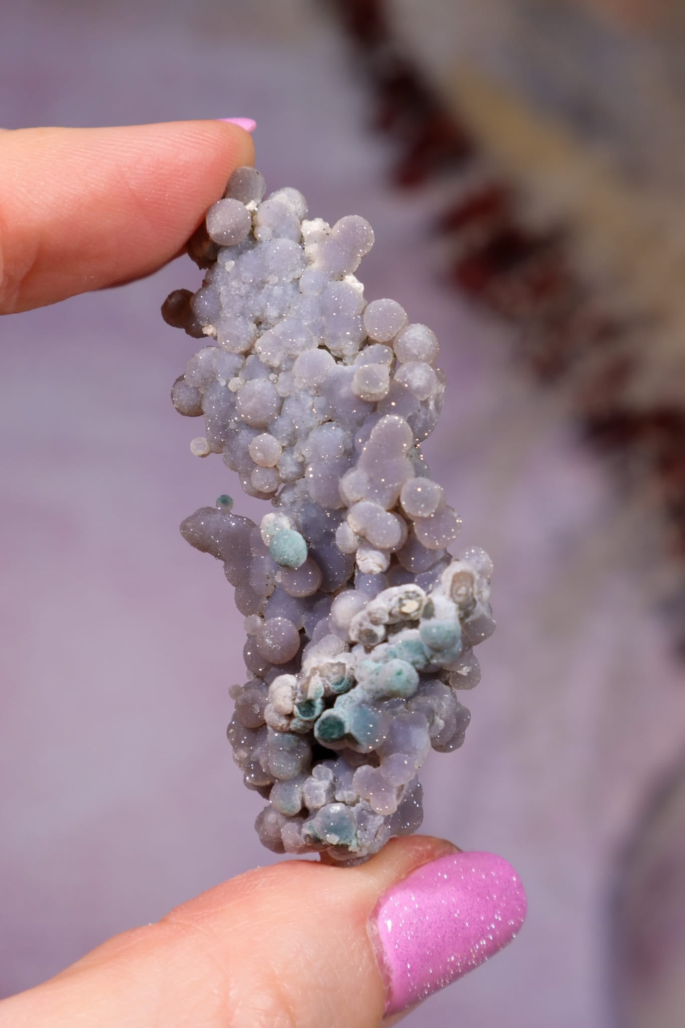 Grape Agate Specimen | 5.5cm | Indonesia Minerals Tali & Loz Crystals
