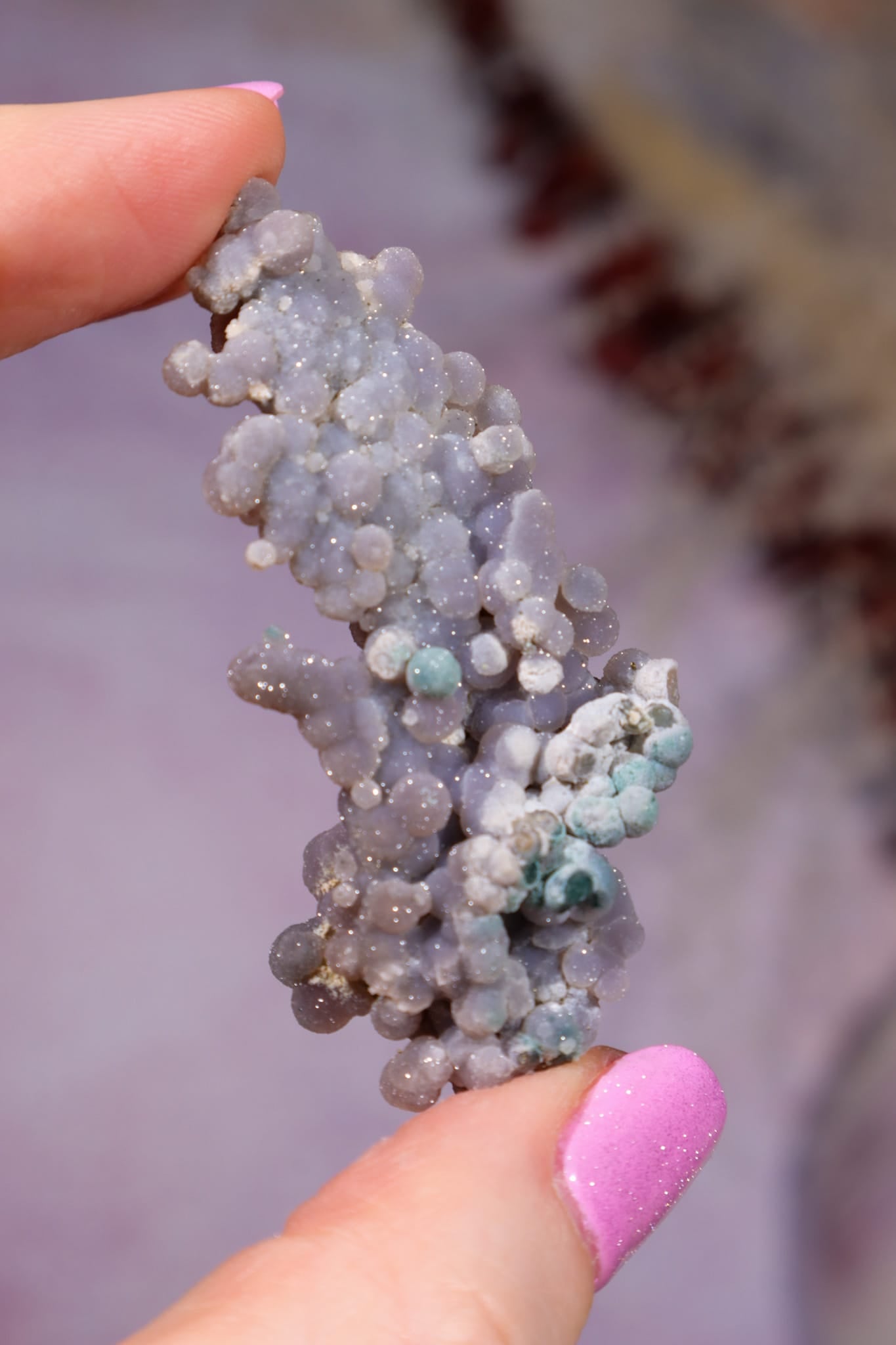 Grape Agate Specimen | 5.5cm | Indonesia Minerals Tali & Loz Crystals