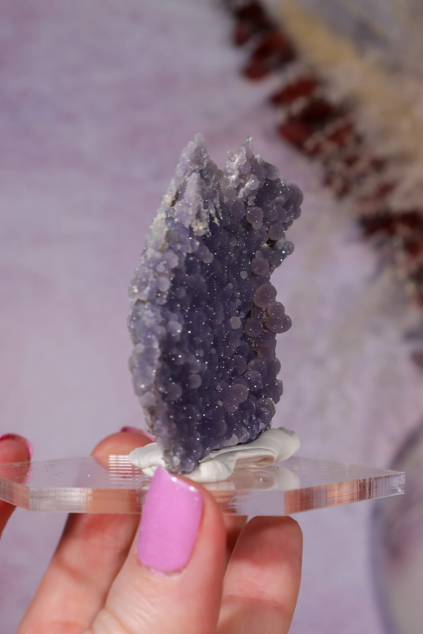 Grape Agate Specimen | 5.8cm | Indonesia Minerals Tali & Loz Crystals