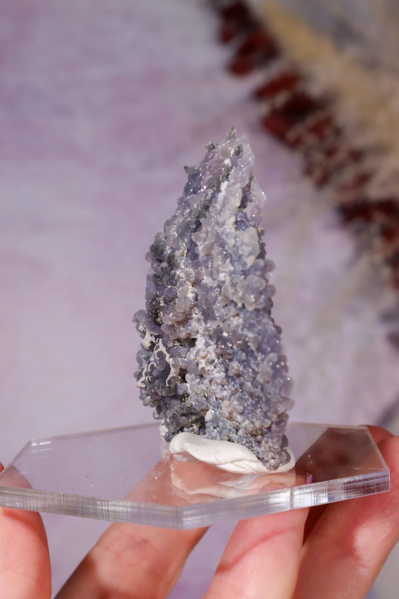 Grape Agate Specimen | 5.8cm | Indonesia Minerals Tali & Loz Crystals