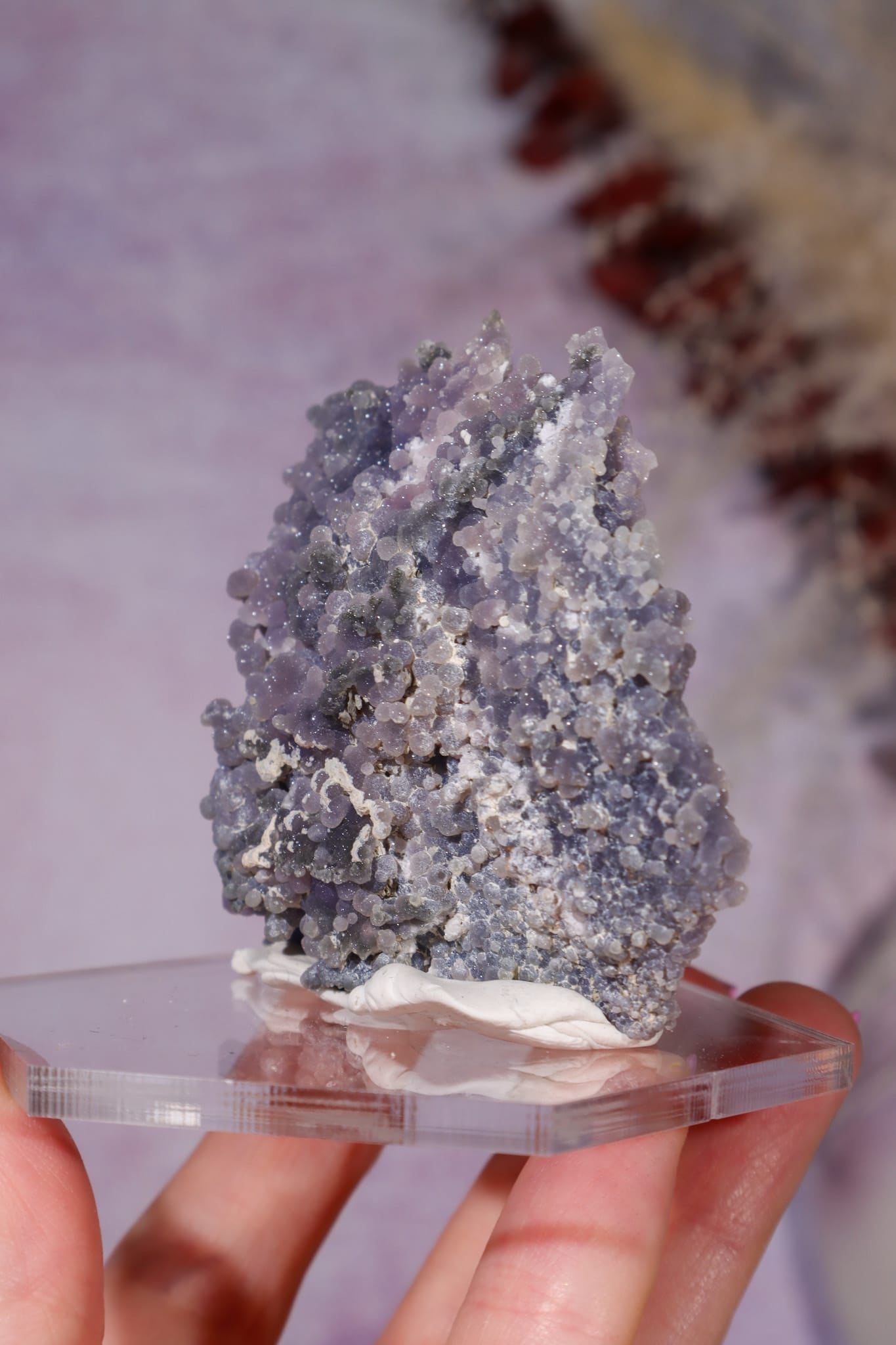 Grape Agate Specimen | 5.8cm | Indonesia Minerals Tali & Loz Crystals