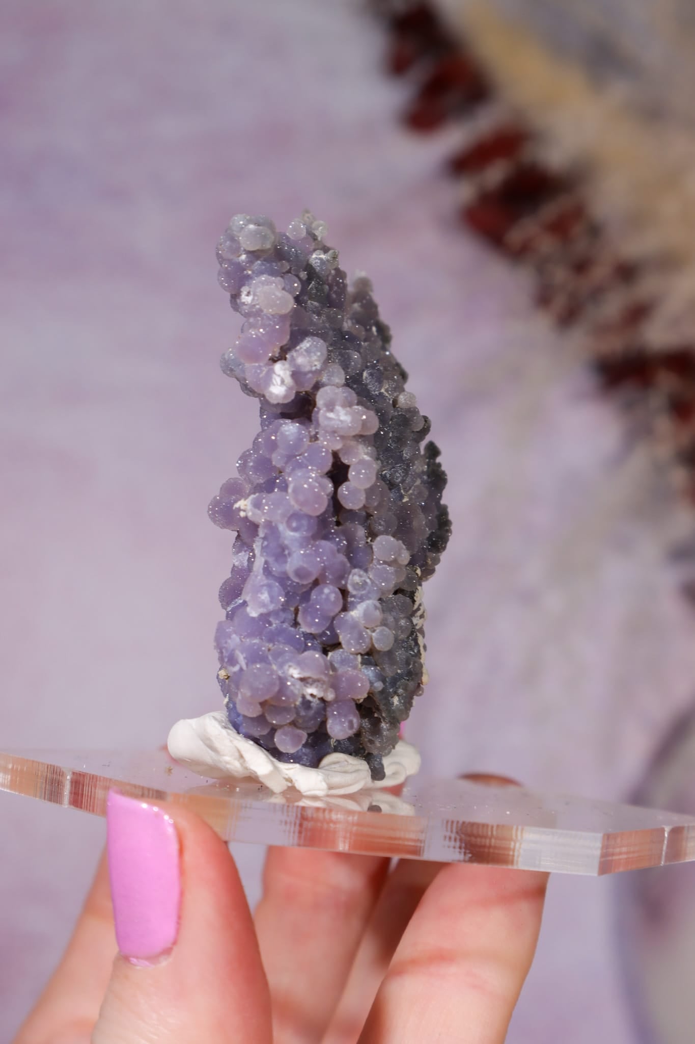 Grape Agate Specimen | 5.8cm | Indonesia Minerals Tali & Loz Crystals