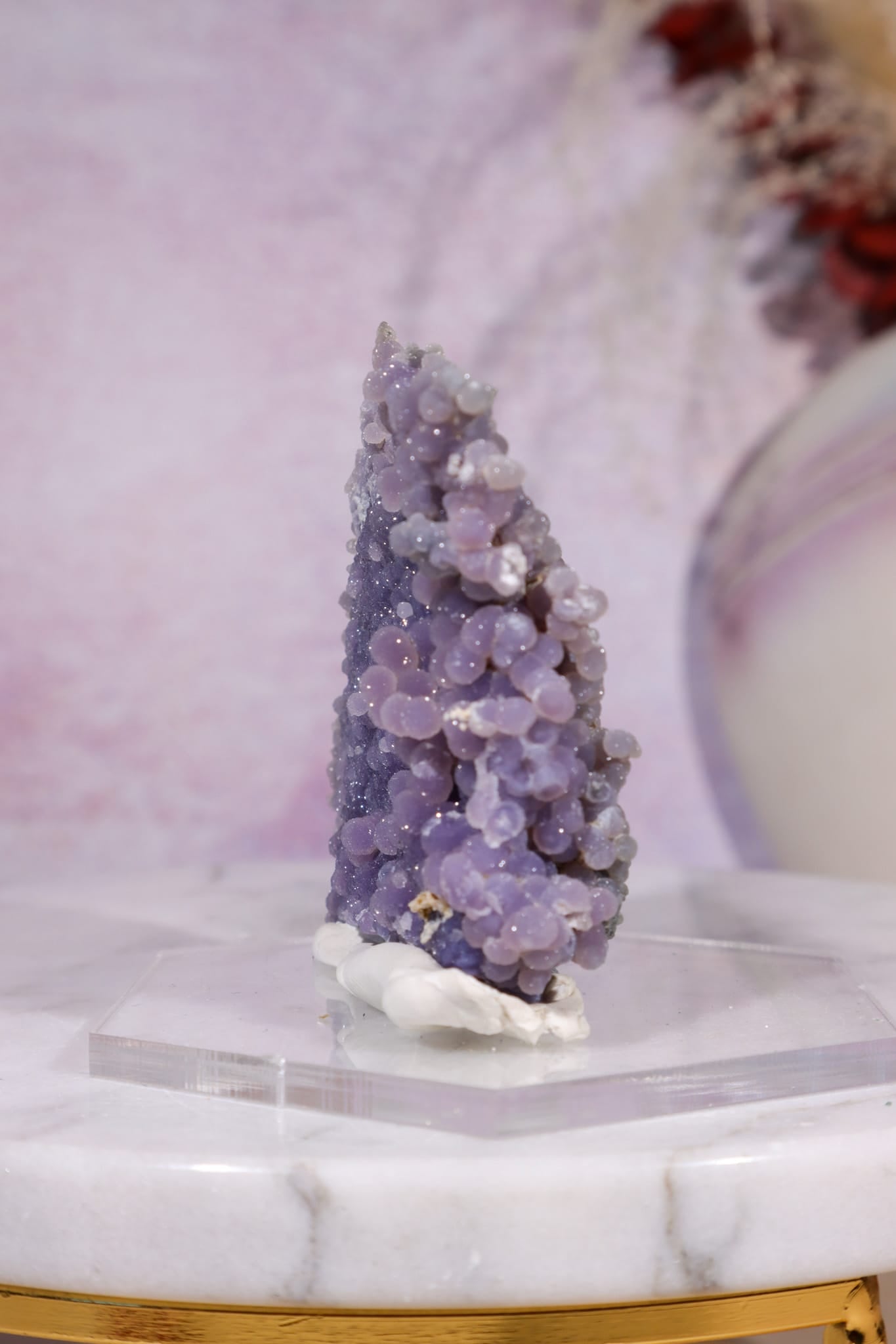 Grape Agate Specimen | 5.8cm | Indonesia Minerals Tali & Loz Crystals