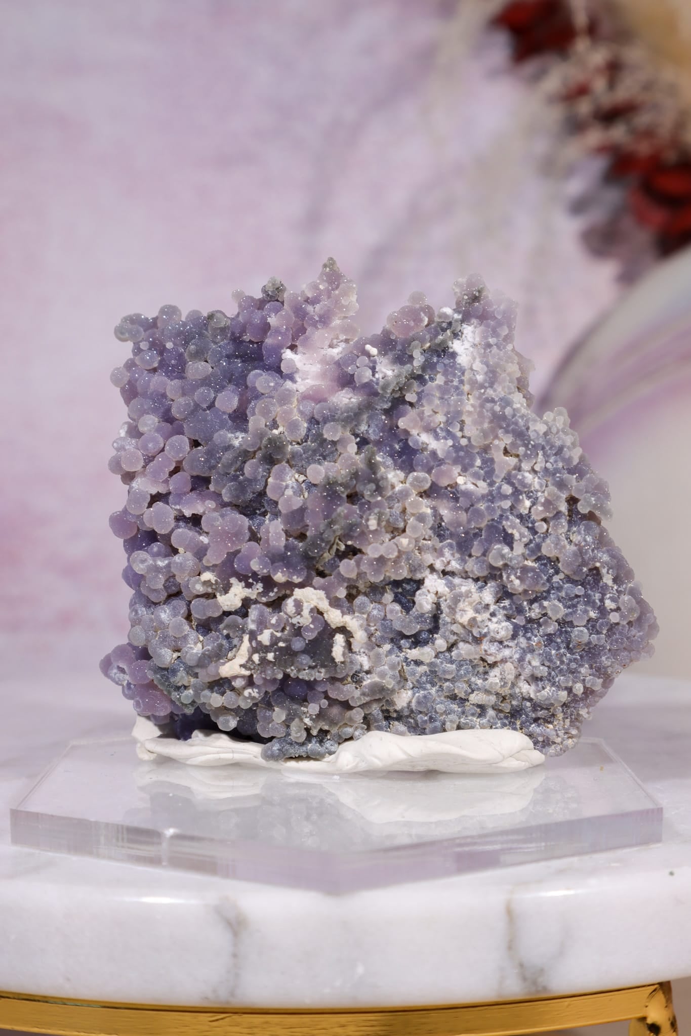 Grape Agate Specimen | 5.8cm | Indonesia Minerals Tali & Loz Crystals